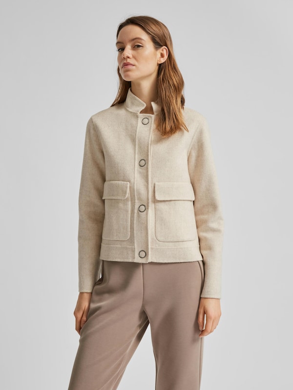 Selected Femme Terry Melierte Jacke