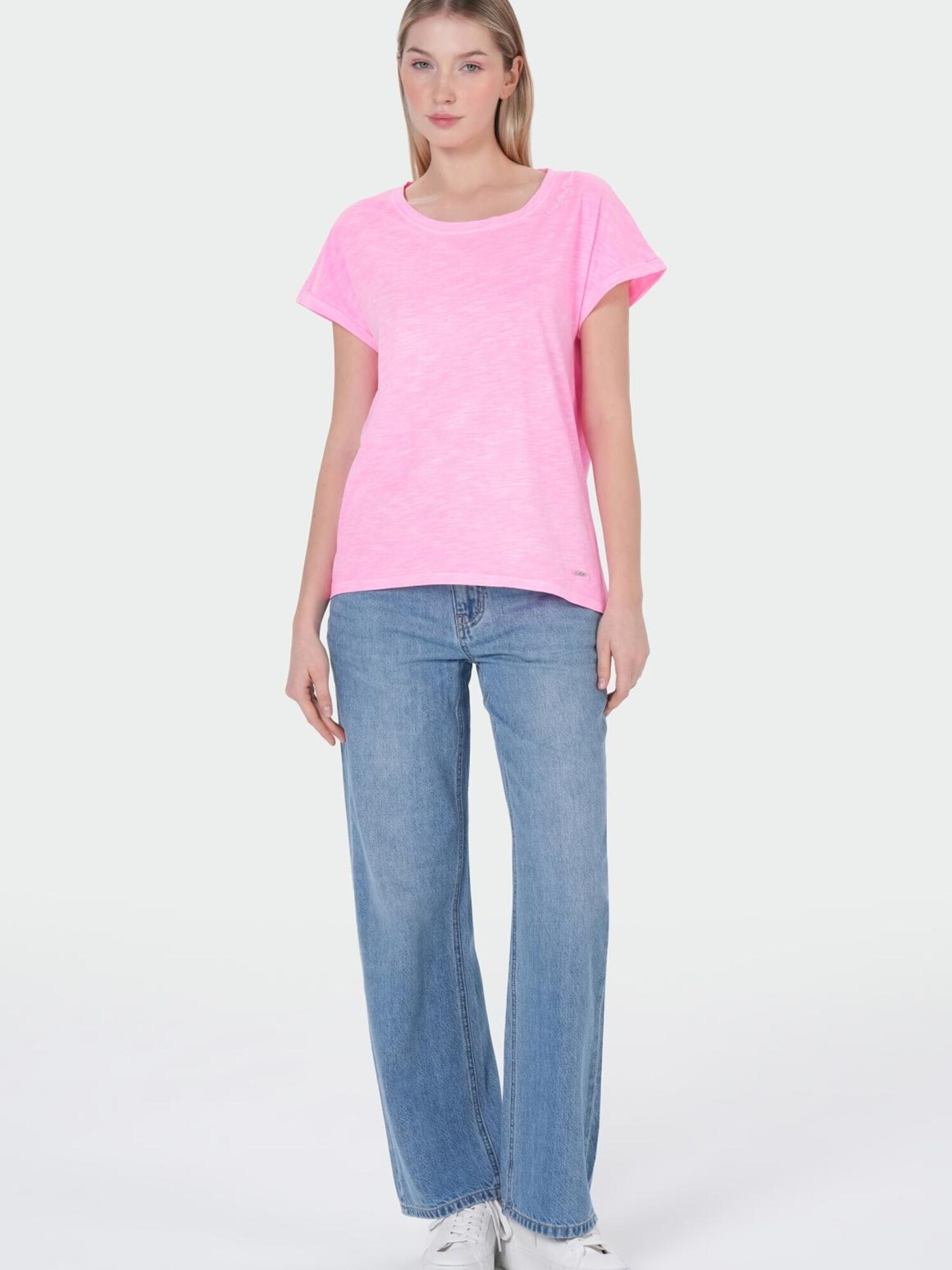 M.O.D MIRACLE OF DENIM Majica neonsko roza
