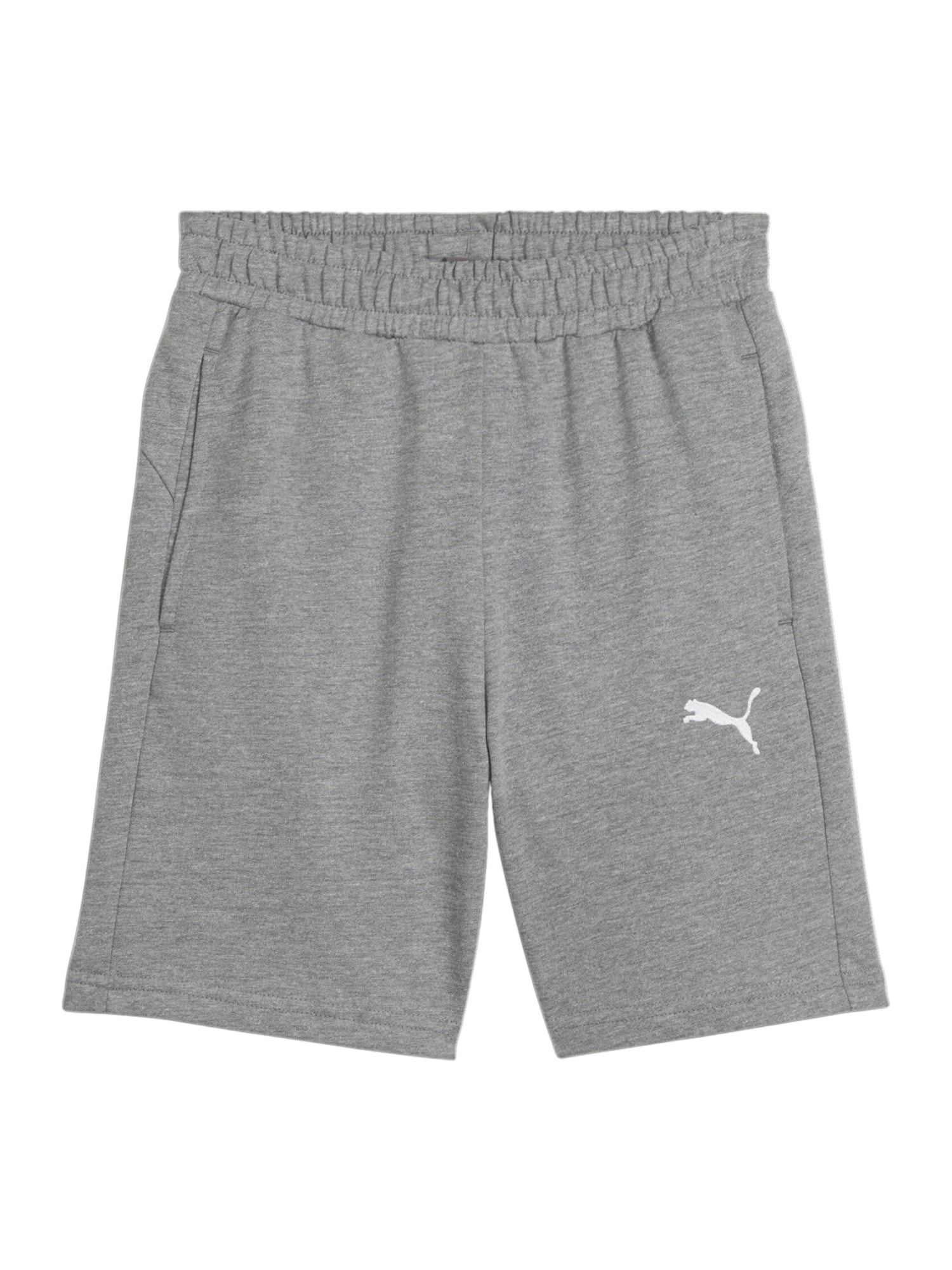 PUMA Pantaloni sport  gri / alb