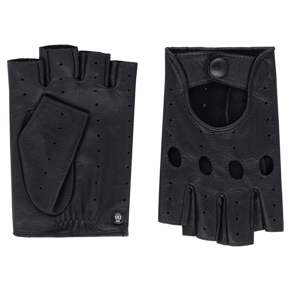 Roeckl Lederhandschuhe 'PALERMO AUTOFAHRER' Damen Größe XXL schwarz