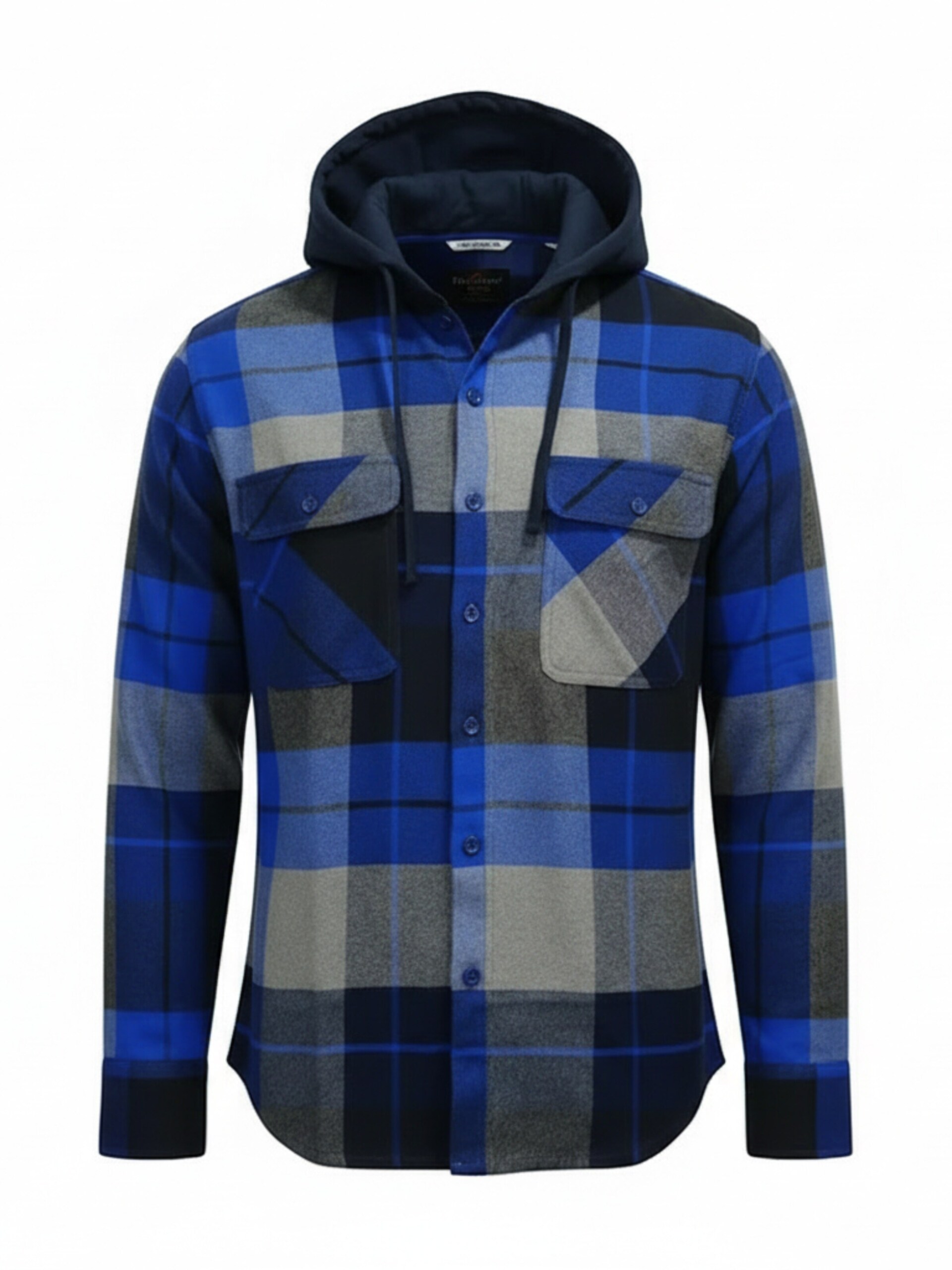 Radwa Skjorta 'Mens flannel with hooddie' herr