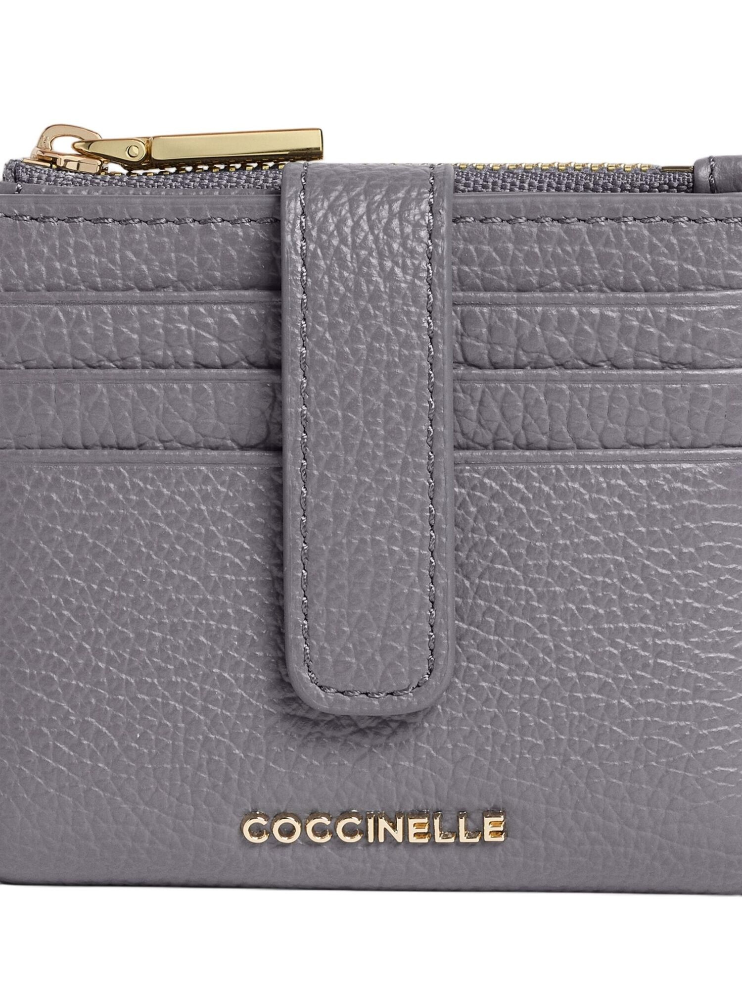 Coccinelle Estuche 'Metallic 1001 1'  gris
