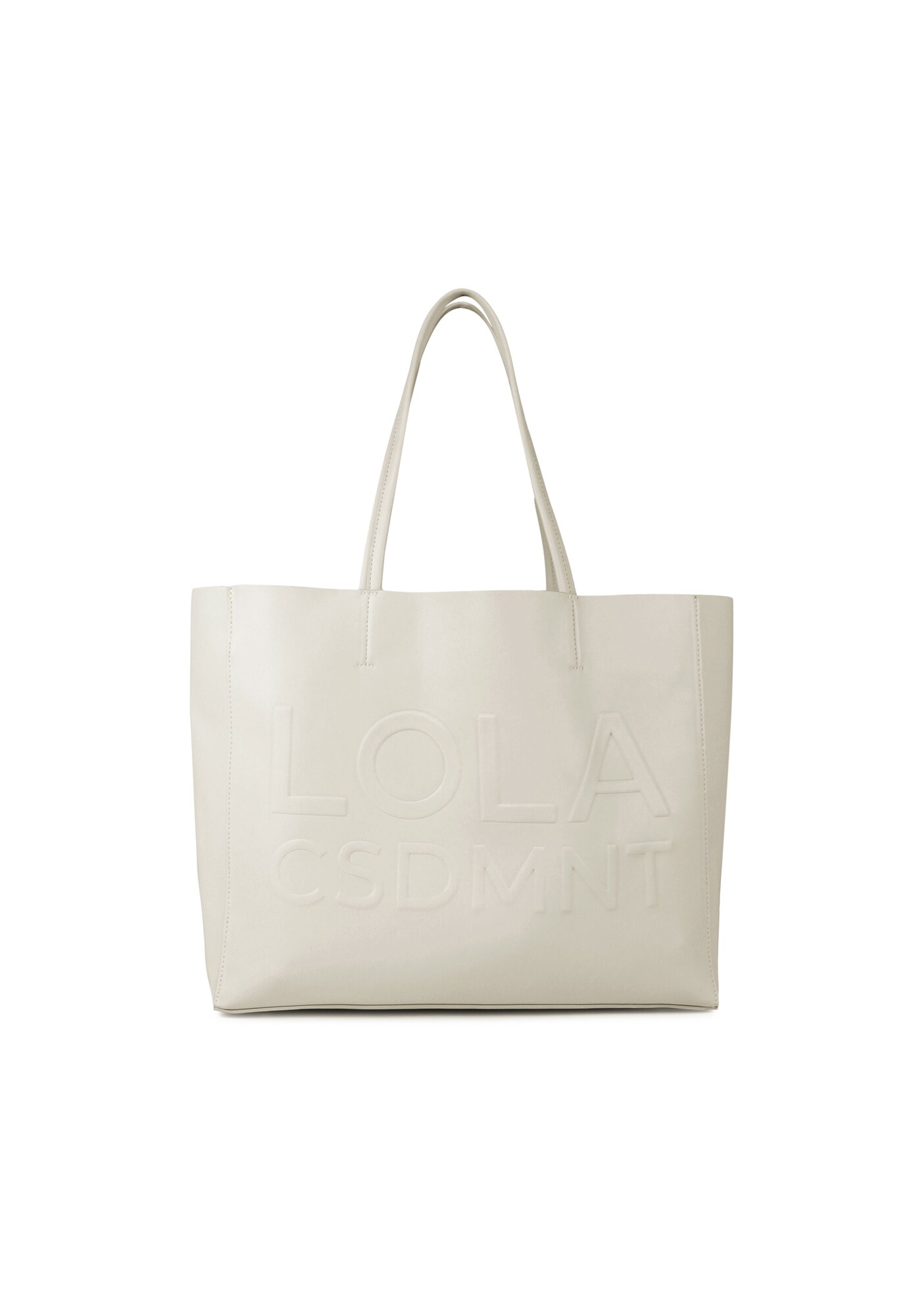 Lola Casademunt Shopper  šedobiela