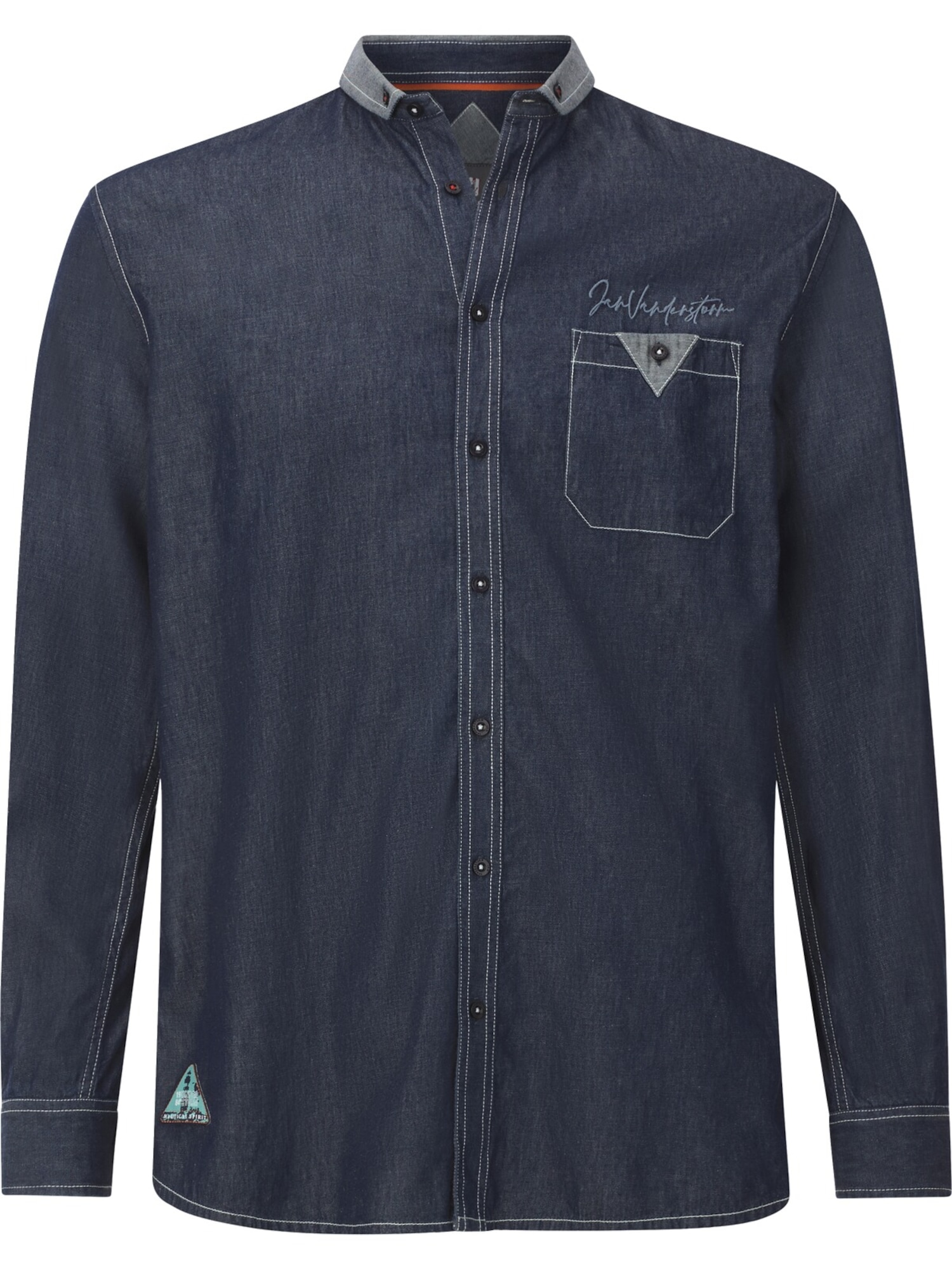 Thumbnail - Jan Vanderstorm Jeanshemd  Olafgren