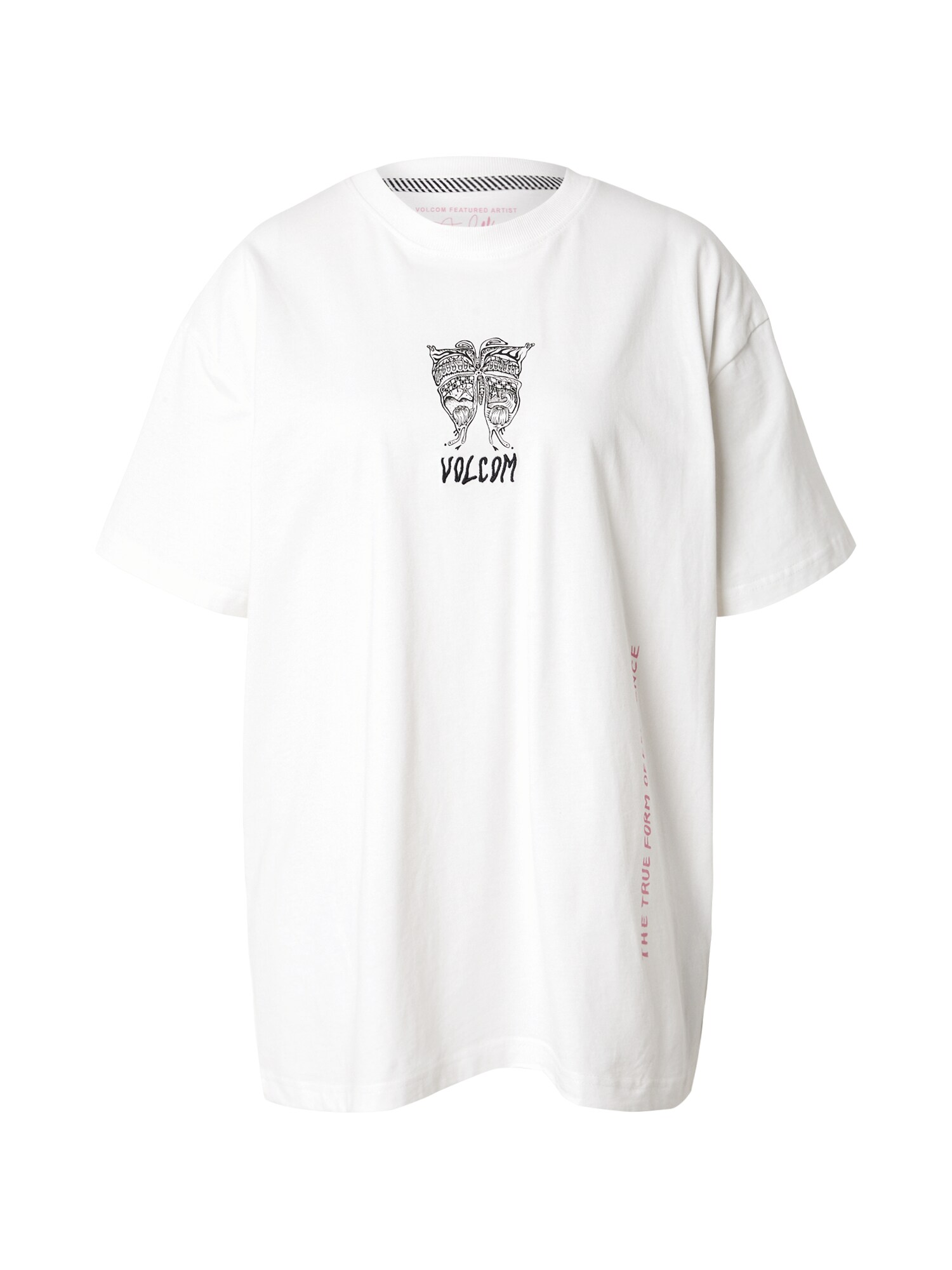 Volcom Póló 'ALIX'  zöld / rózsaszín / fekete / fehér akciós termékkép 1