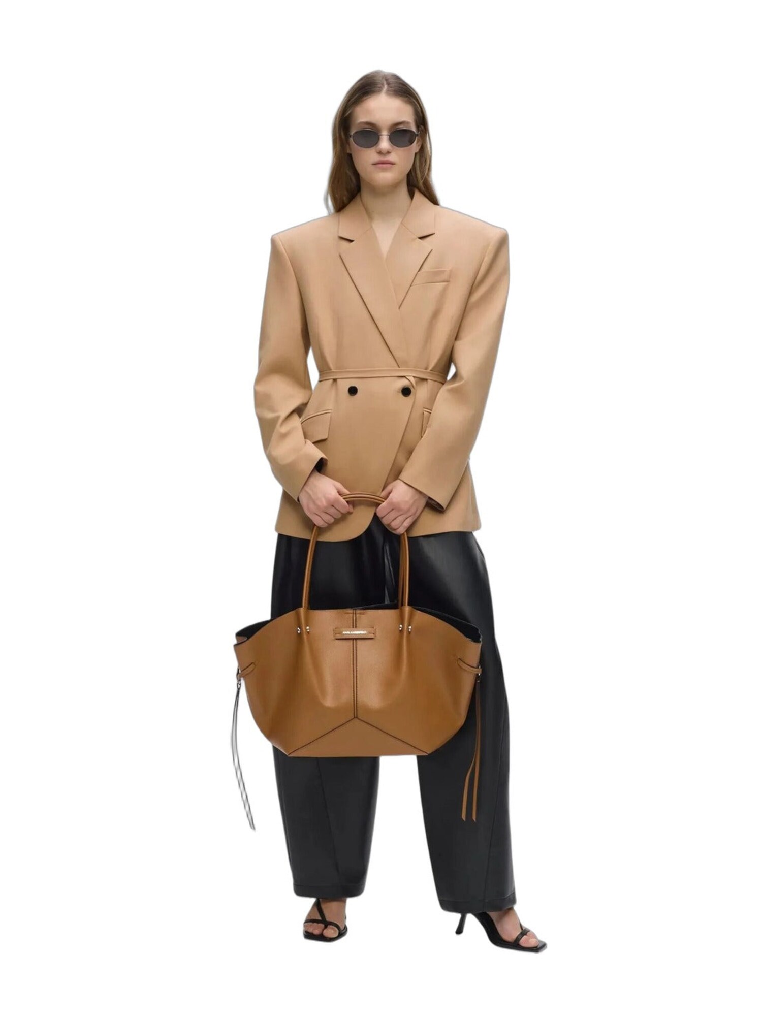 Karl Lagerfeld Shopper 'Ballet'  marrón – imagen 2