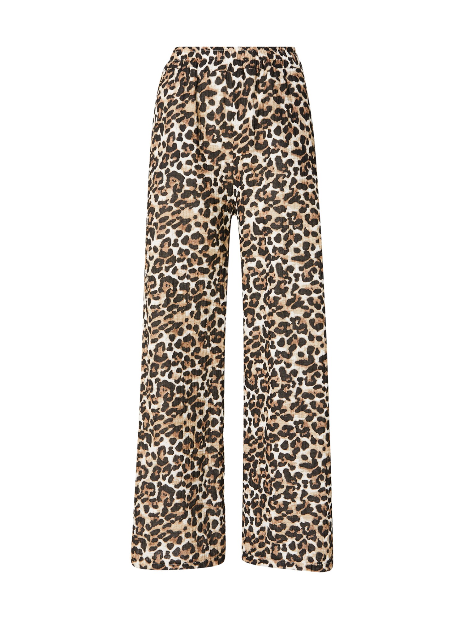 Hailys Pantalón 'Ra44iney' beige / brocado / negro / blanco