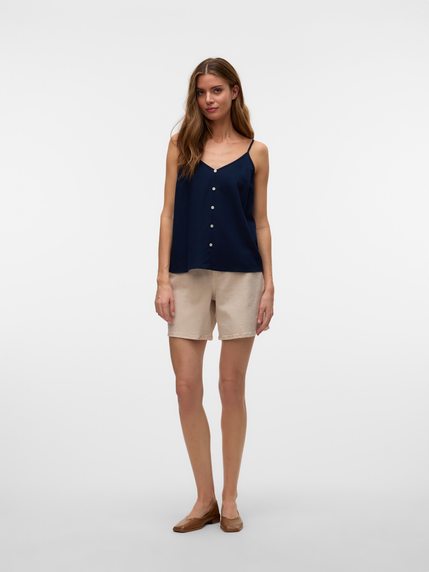 VERO MODA Top 'VMMymilo' námornícka modrá (obrázok 3)