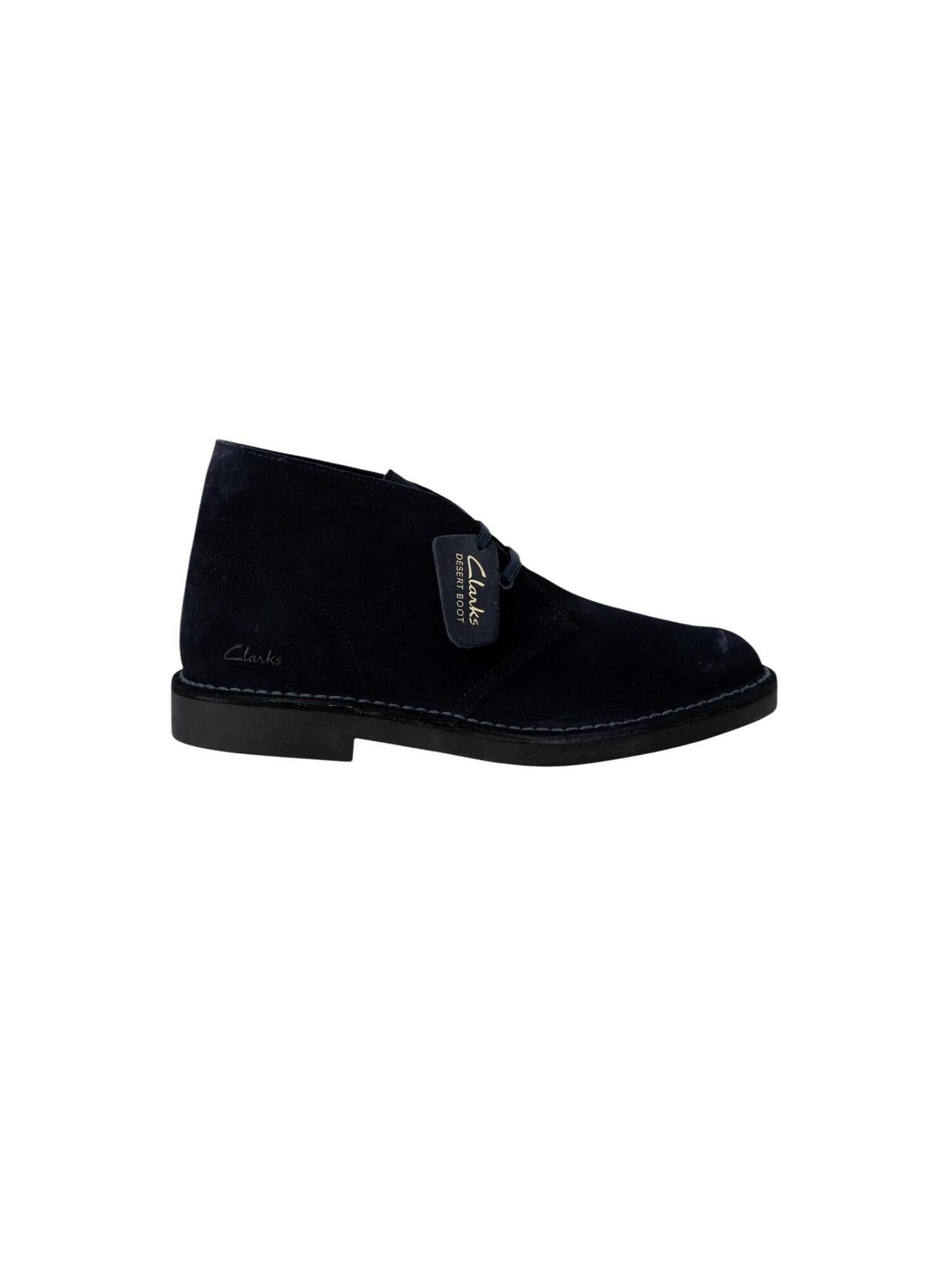Botines Desert Boot Evo Clarks en Ante Azul Navy