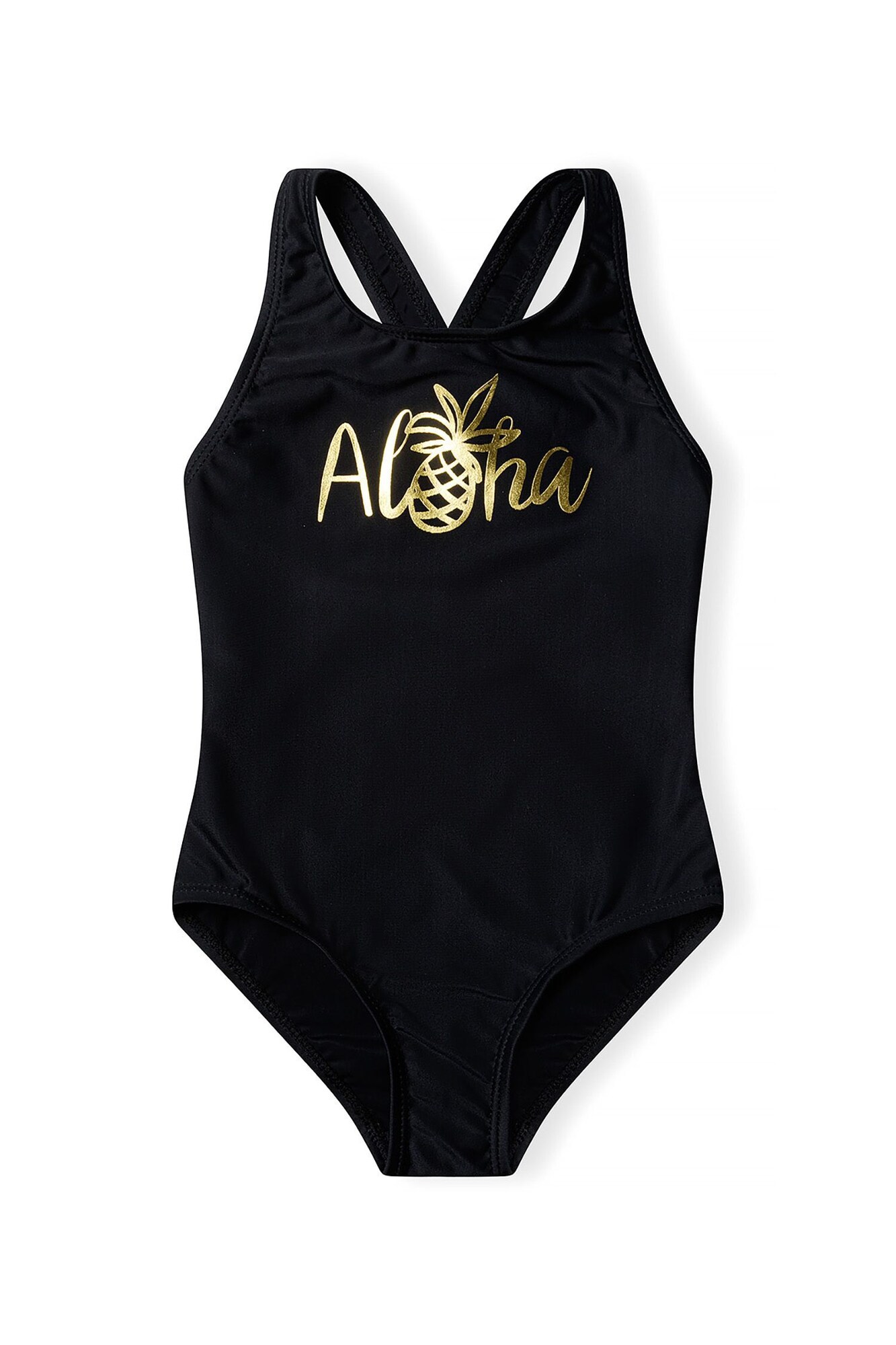 MINOTI Costum de baie întreg  auriu / negru