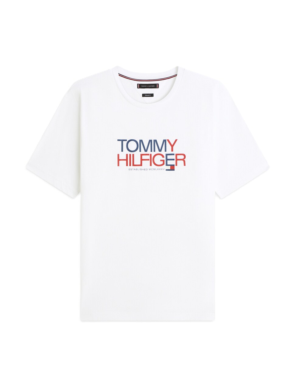 T-shirt marinblå / röd