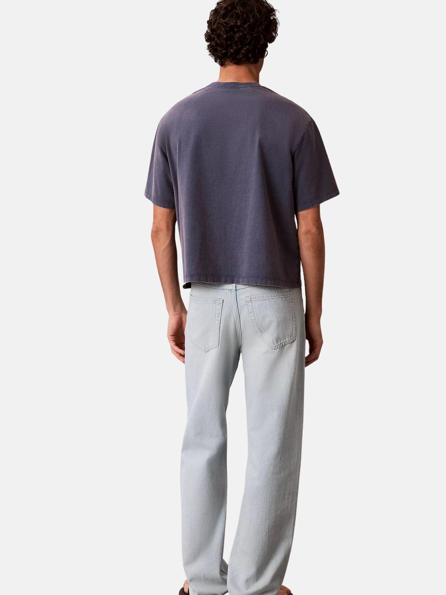 Calvin Klein Vaquero 'CALVIN KLEIN 90S STRAIGHT VINTAGE PANTALONE'  azul claro – imagen 4
