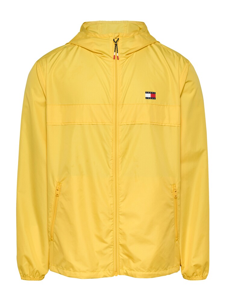 Tommy Jeans Jacke 'CHICAGO' Herren Größe S navy / gelb / rot / weiß