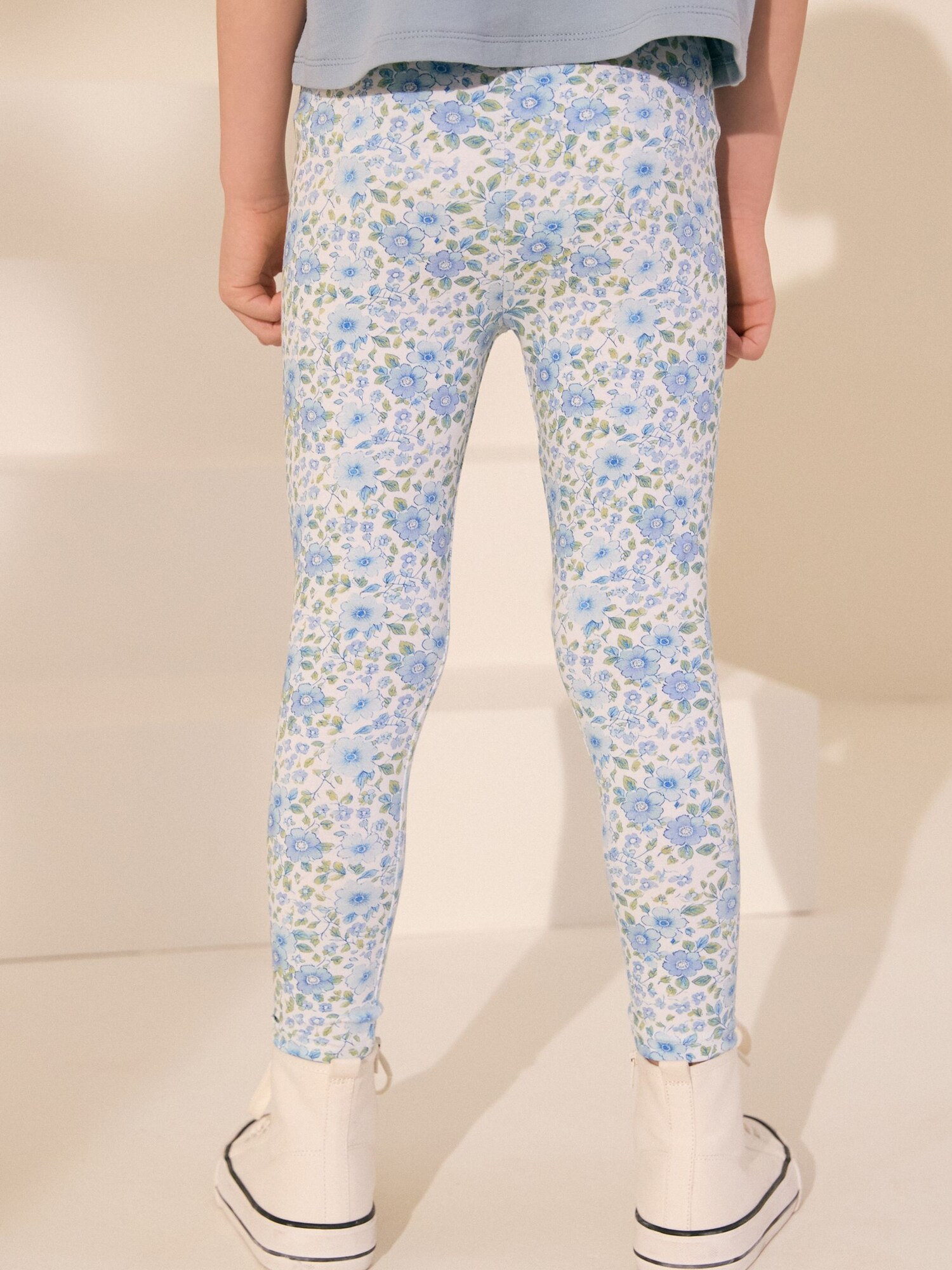 Next Leggings  világoskék / világoszöld / fehér termék 2. képe