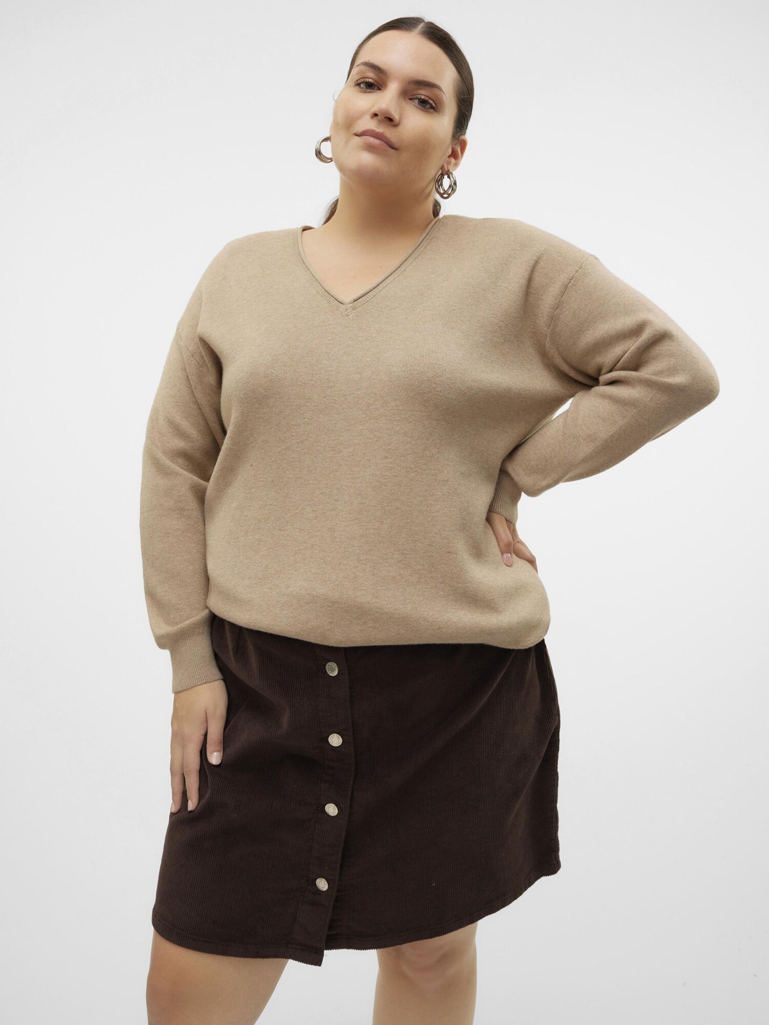 Thumbnail - Vero Moda Curve Pullover VMCGOLD