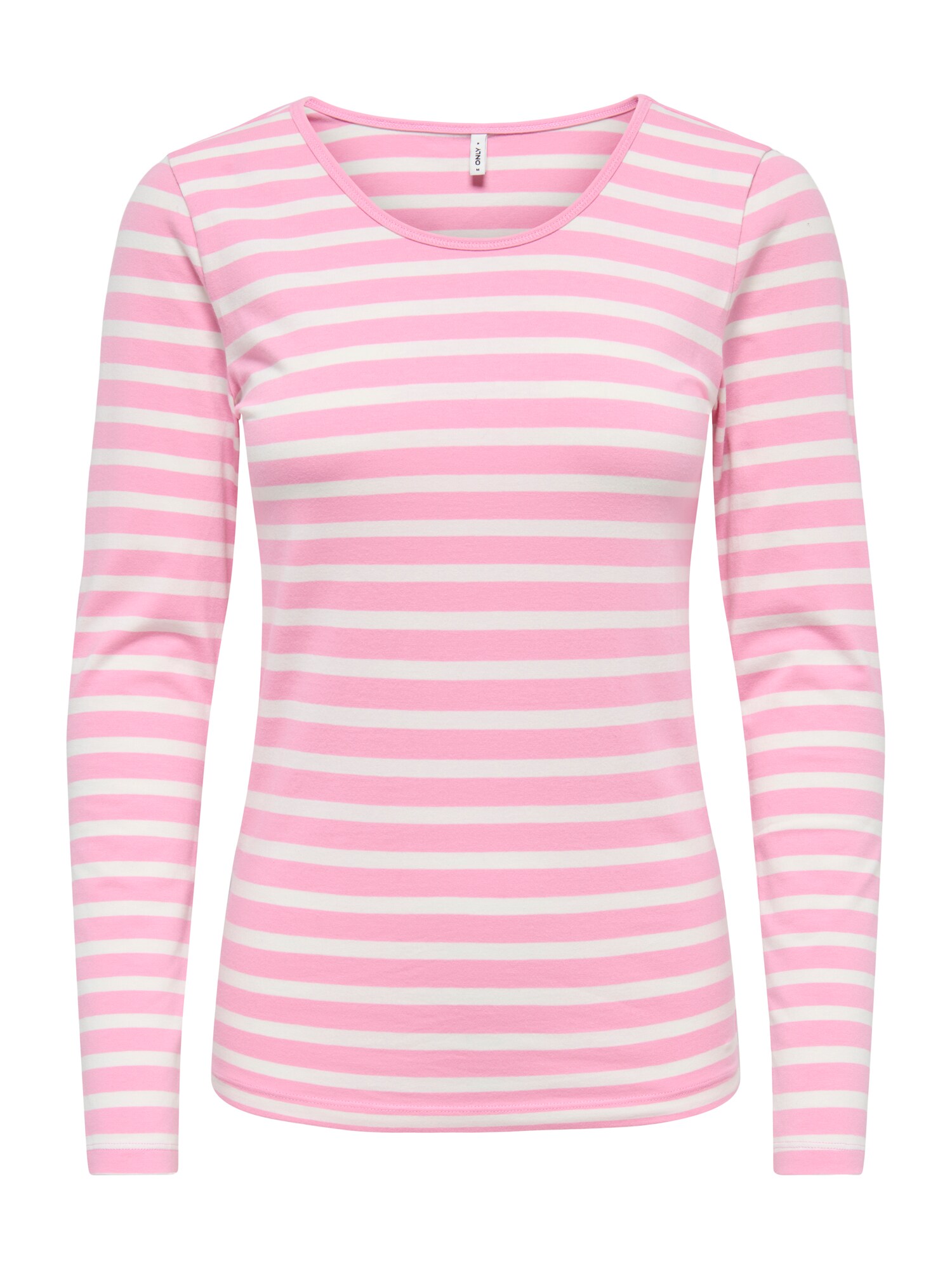 ONLY Tricou ONLLIVE LOVE roz / alb