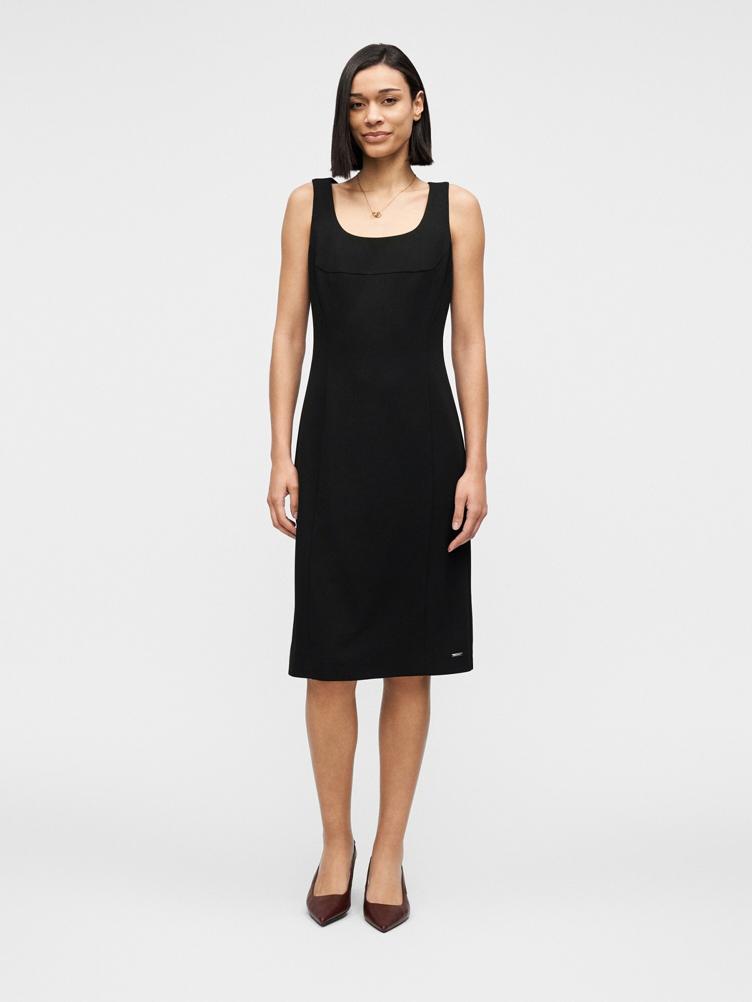 Calvin Klein Vestido de tubo negro – imagen 6