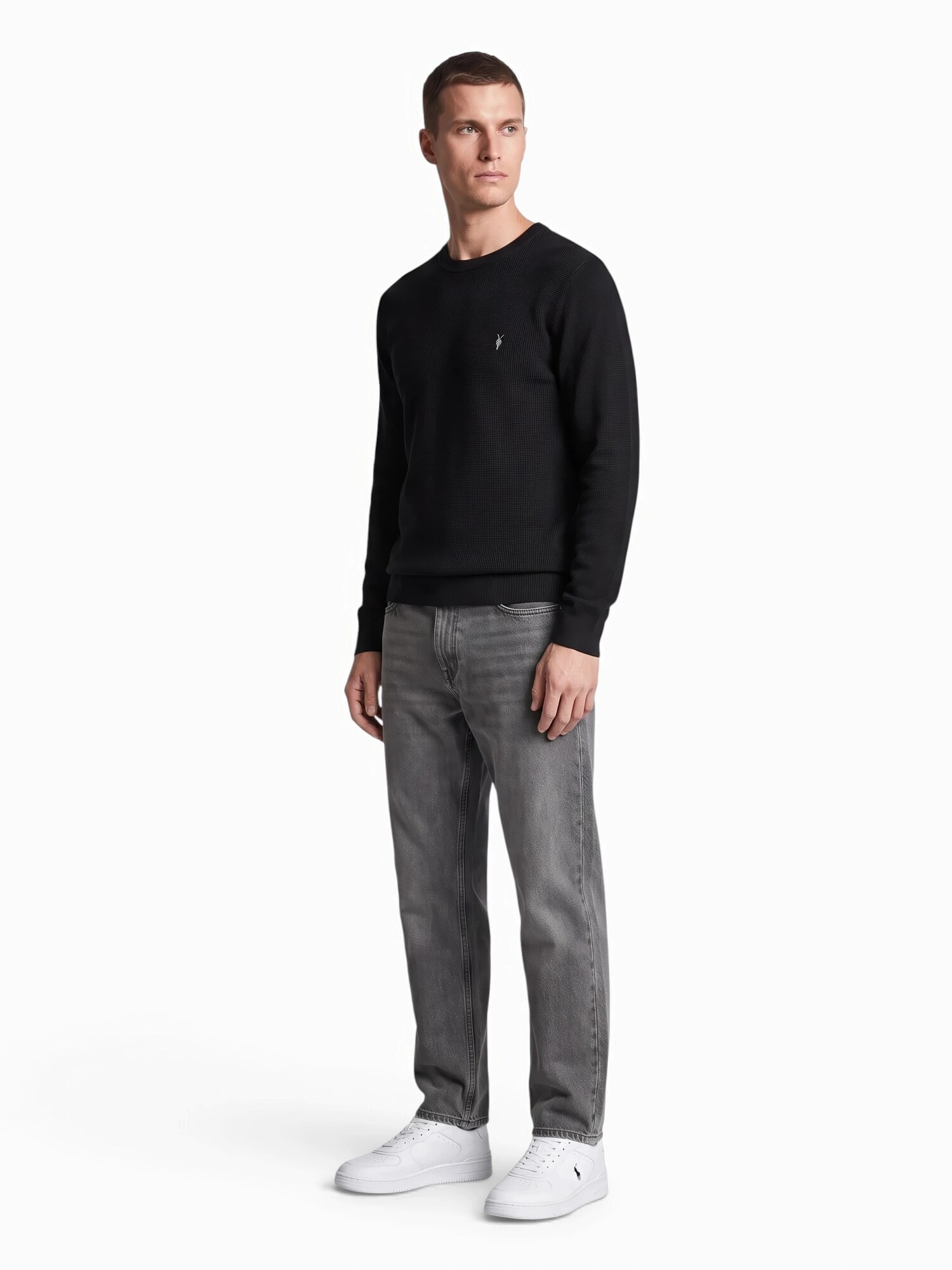 AllSaints Jersey 'ASPEN'  negro – imagen 2