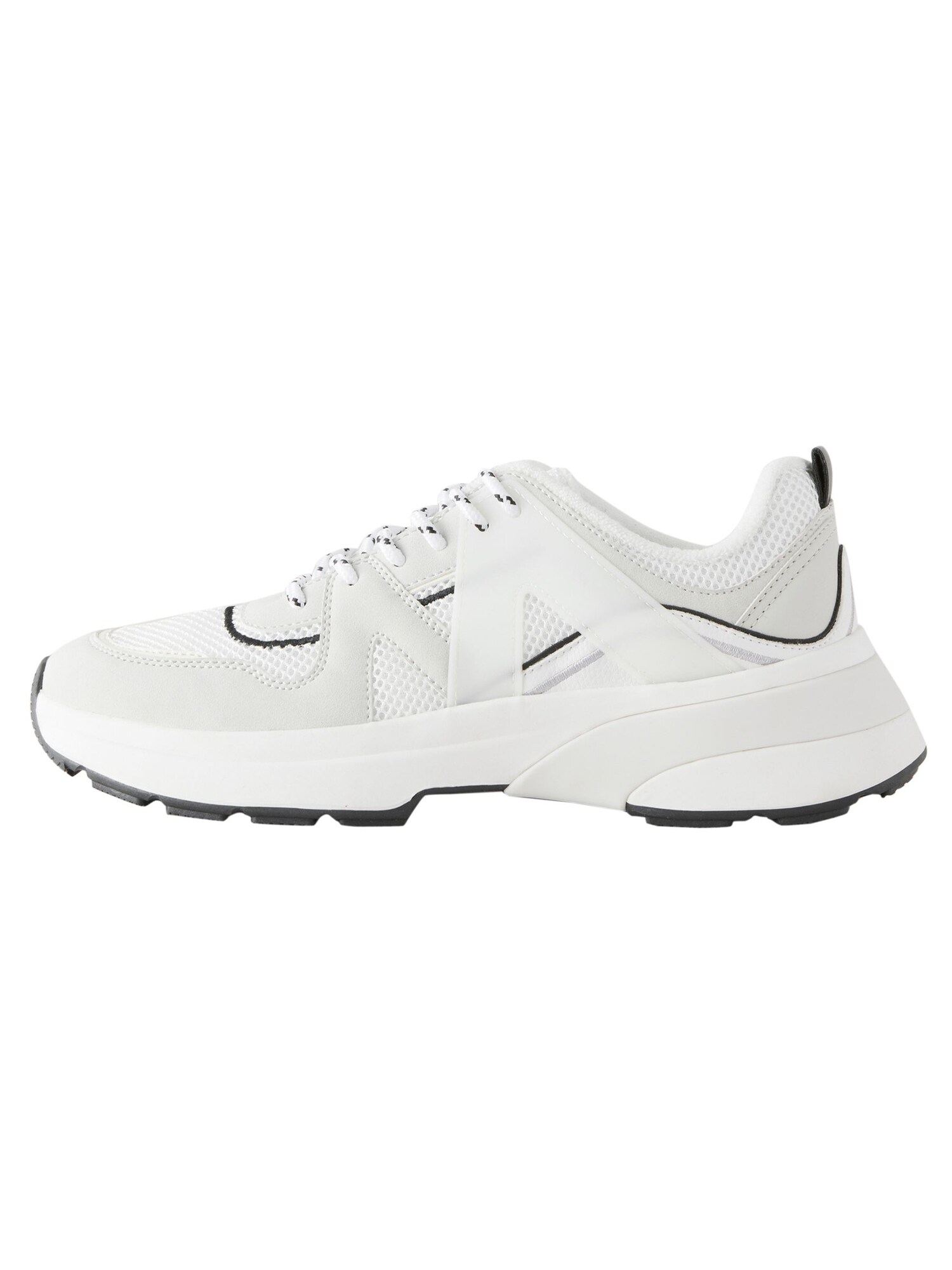Next Sneaker low Forever Comfort®  ecru / negru / alb murdar