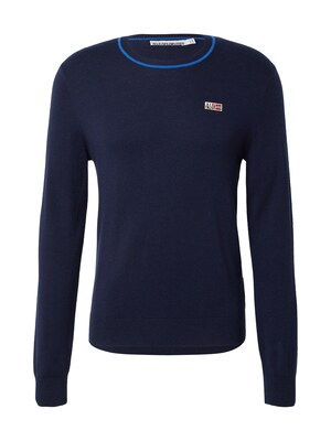 NAPAPIJRI Jersey 'DONORI C 4'  marfil / azul oscuro / rojo vivo