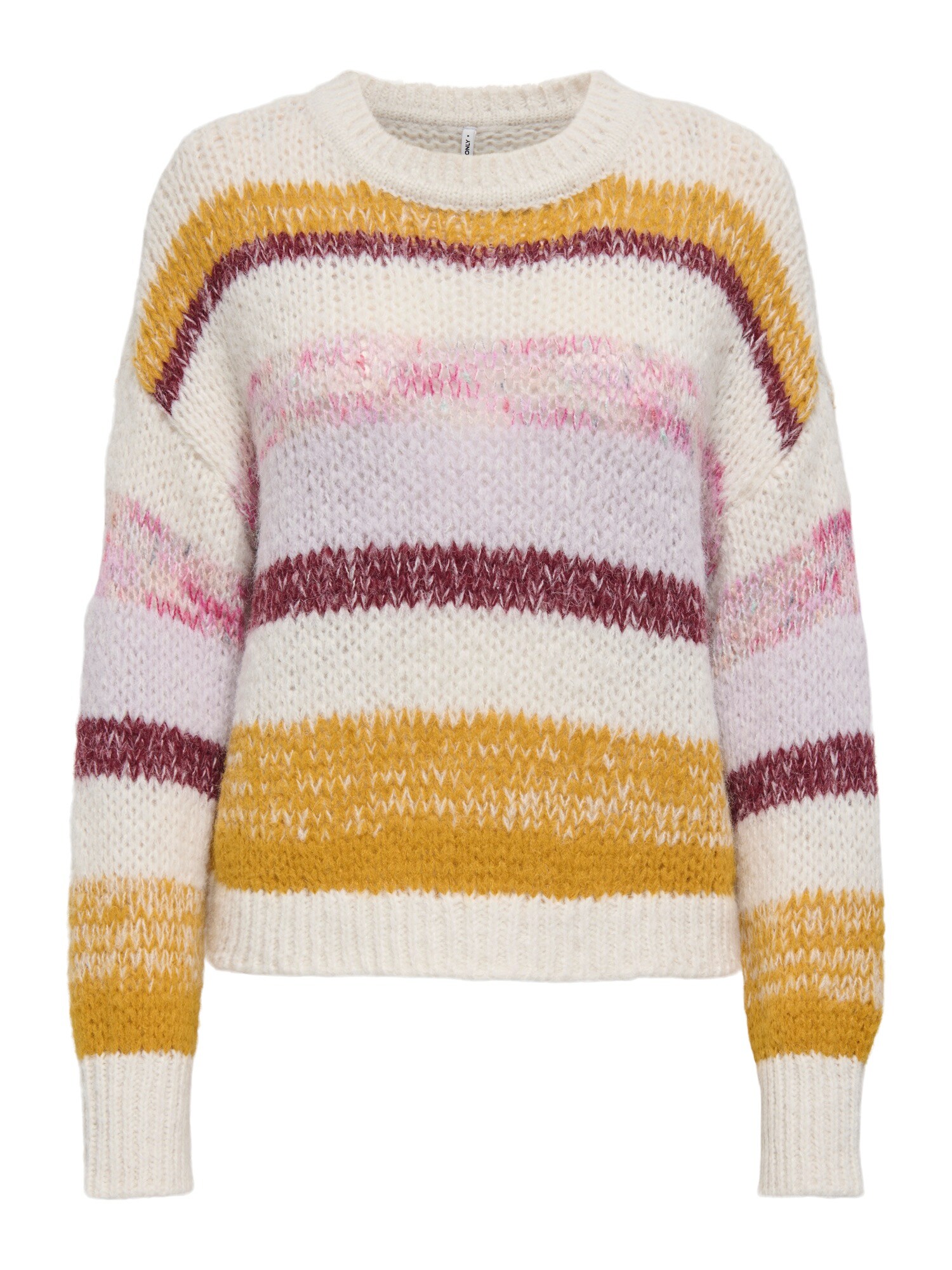 ONLY Jersey 'ONLAlyssa' crema / curry / rosa / rojo vino