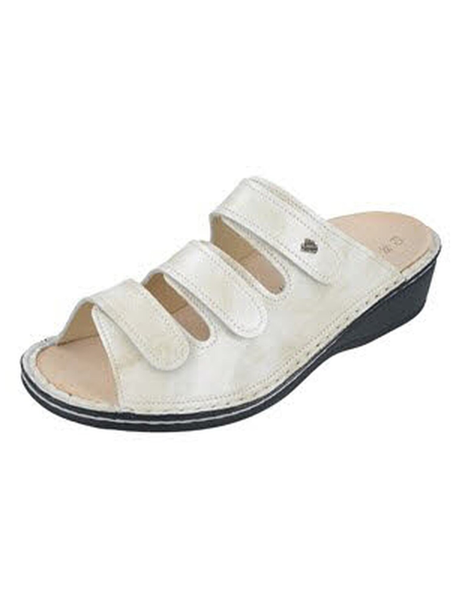 Finn Comfort Muiltjes 'Pantolette Damen 02501 796051 Echtleder In Beige' Beige