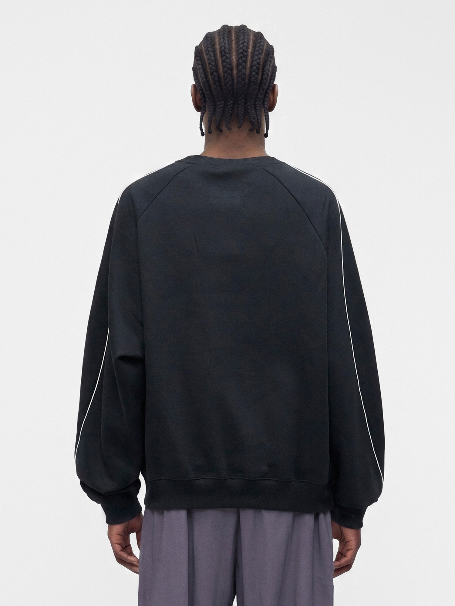 New balance Sudadera negro / blanco – imagen 11