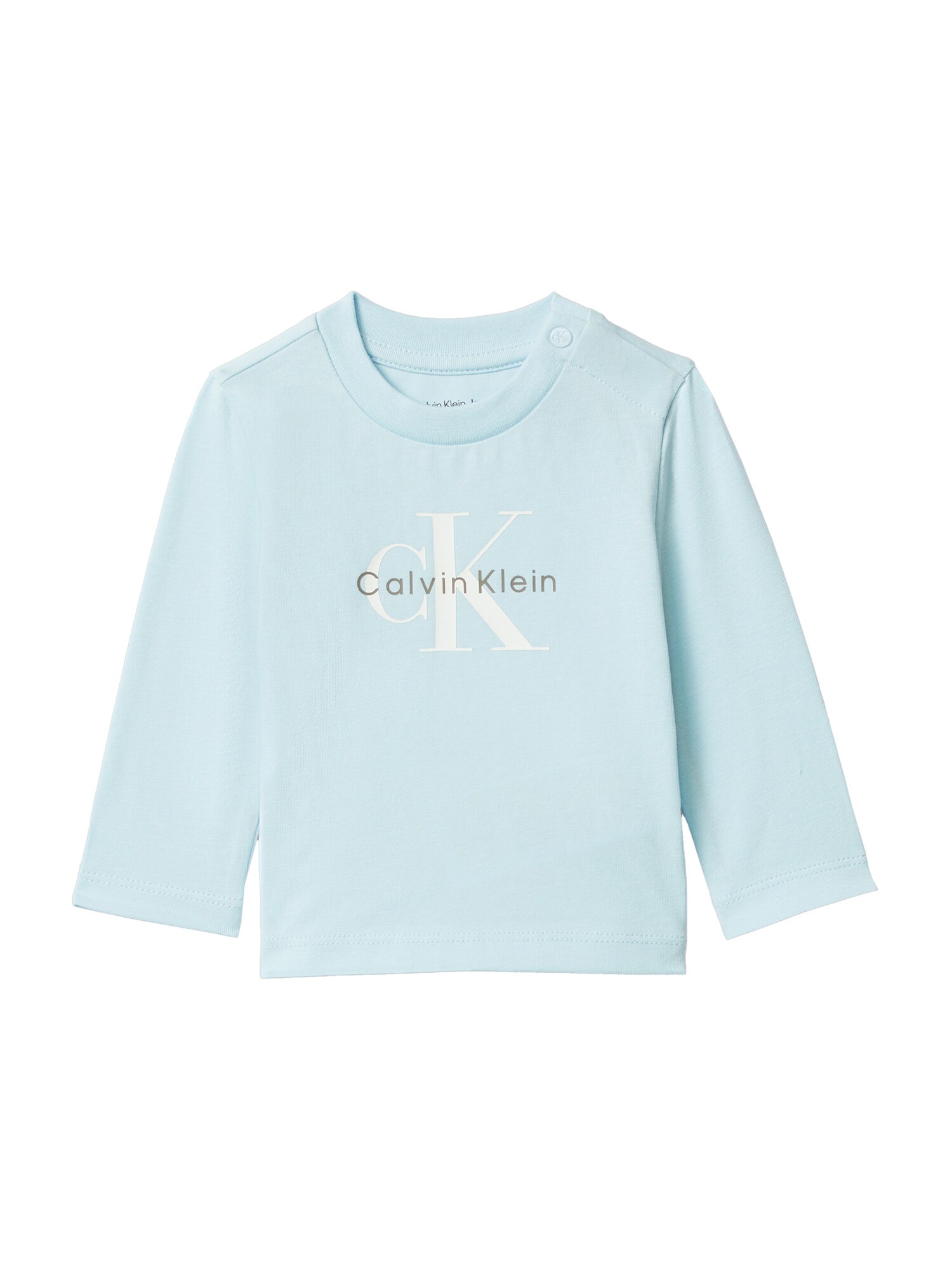Calvin Klein Jeans Póló  ekrü / világoskék / olíva akciós termékkép 1