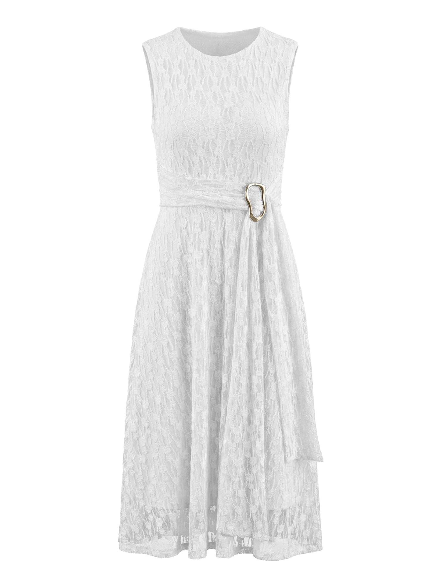 LapaPlus Vestido de gala 'Women Dress'  blanco