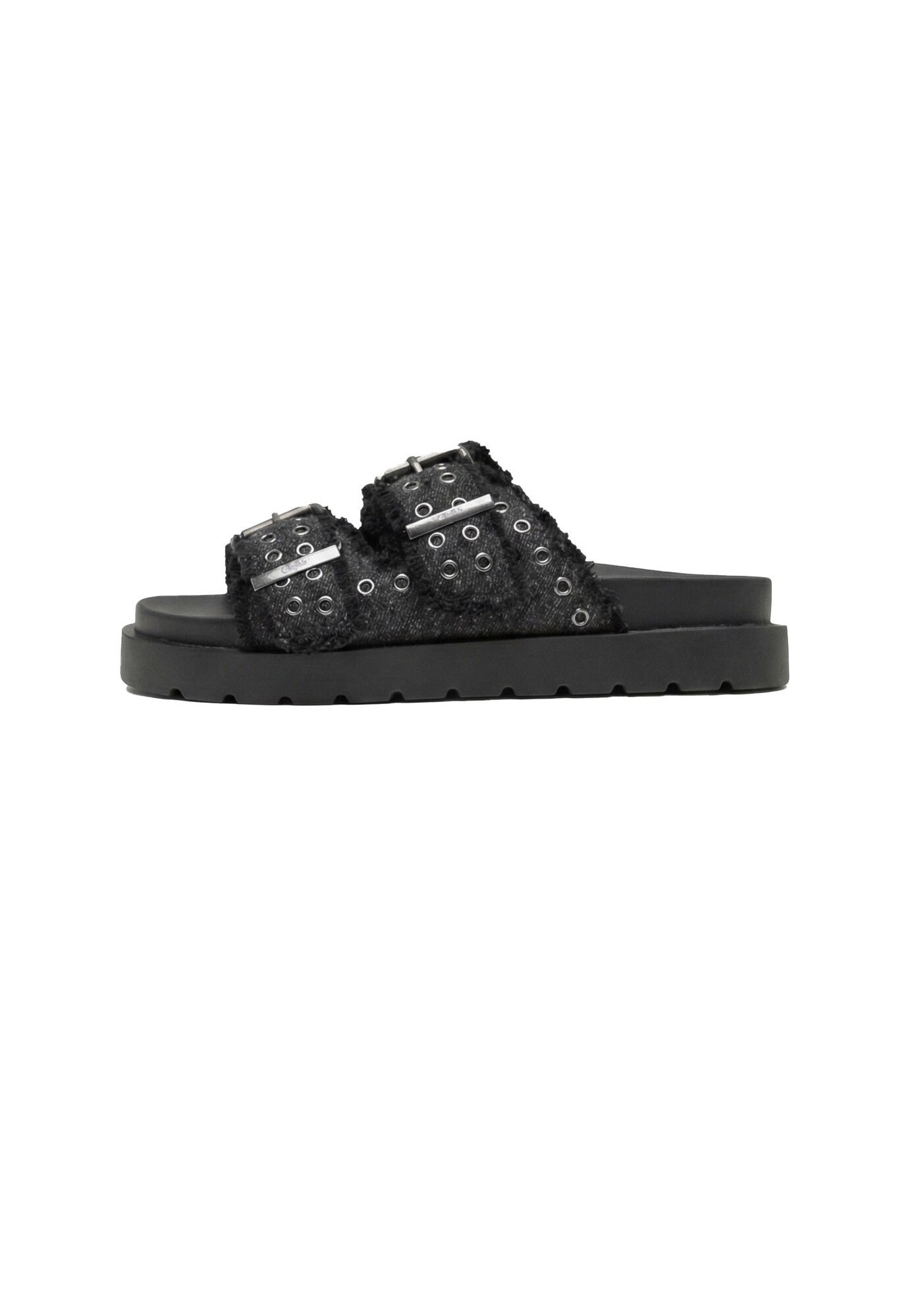 BUFFALO Zapatos abiertos 'Raya Ari' negro denim