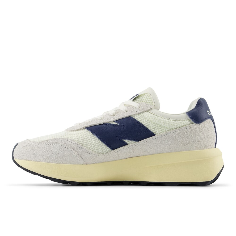 new balance Sneaker '370' Herren Größe 41.5 marine / offwhite / naturweiß