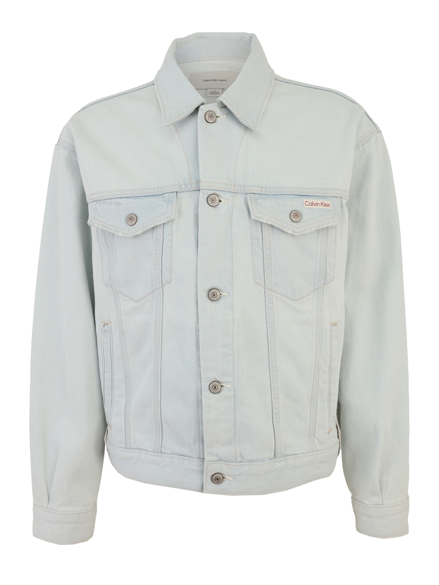 Calvin Klein Jeans Geacă de primăvară-toamnă '90s'  albastru deschis