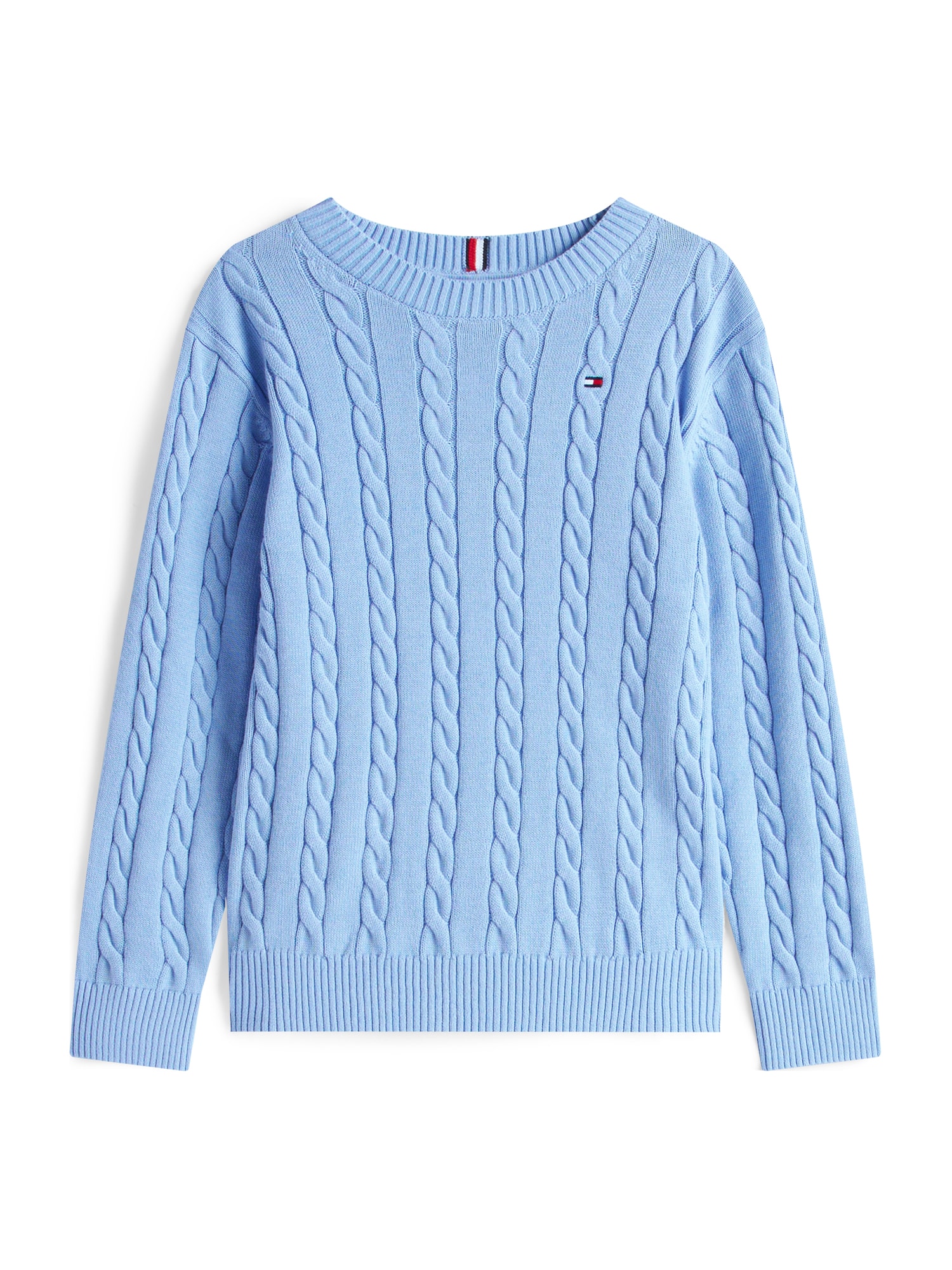 TOMMY HILFIGER Pulóver  tengerészkék / világoskék / piros / fehér akciós termékkép 1