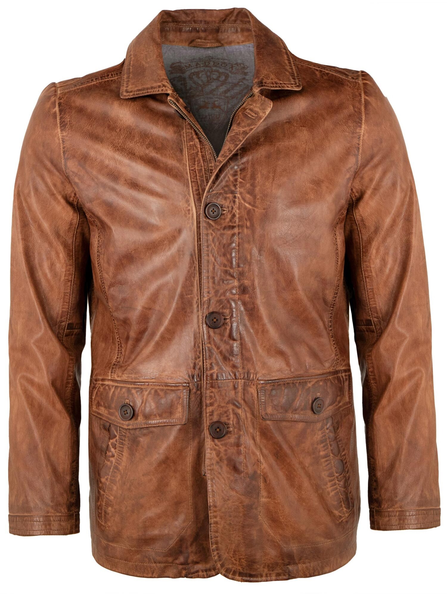 MADDOX Giacca di mezza stagione 'Anthony'  cognac
