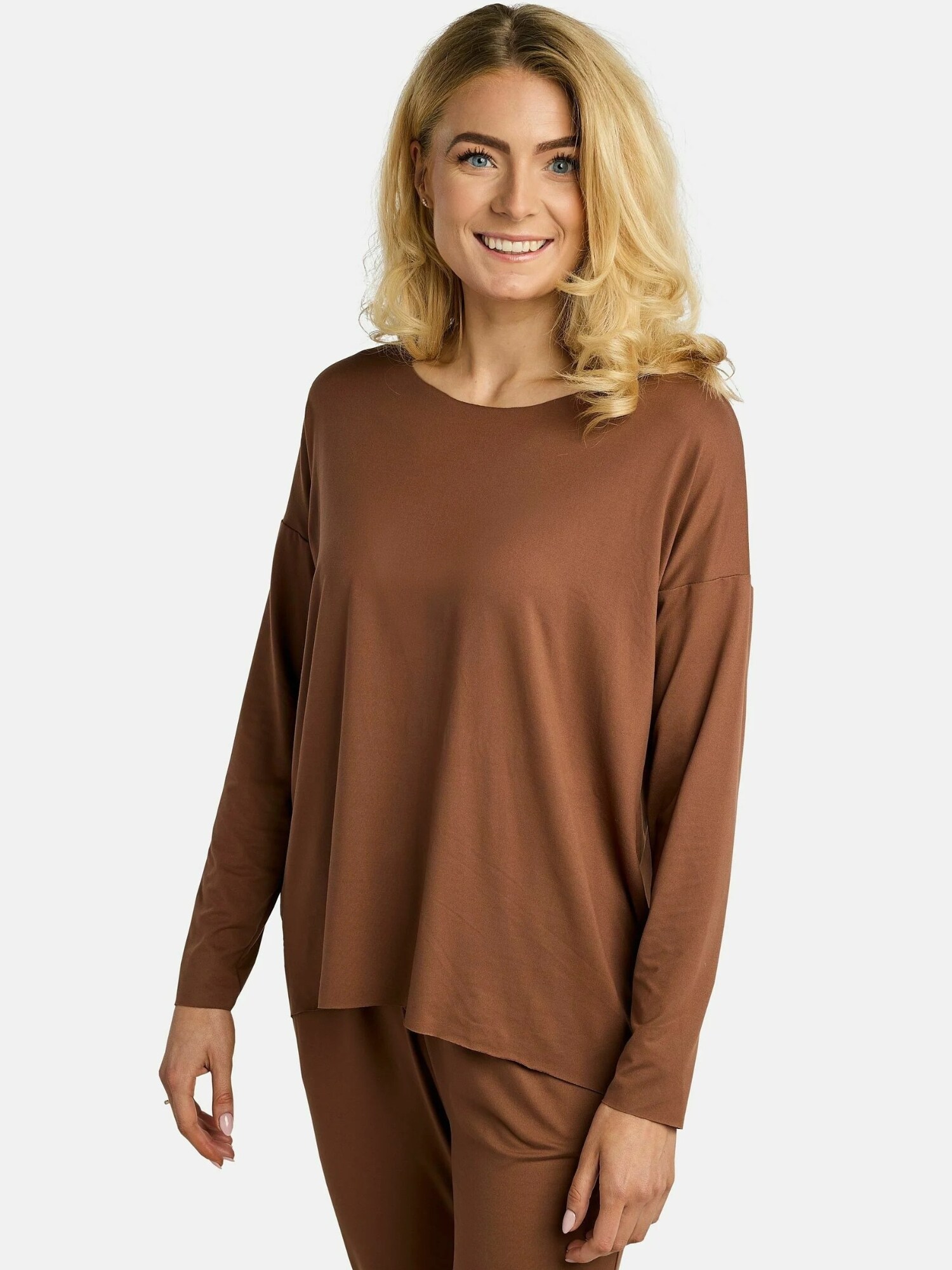 Liberte Essentiel Camiseta ' ALMA '  marrón