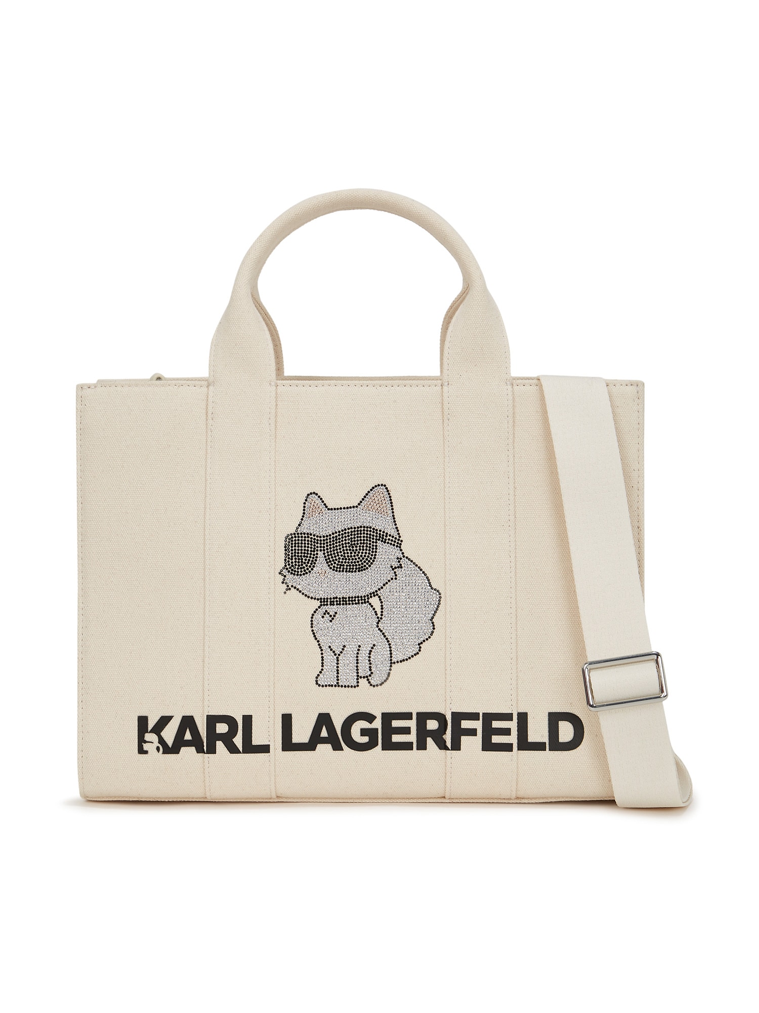 Karl Lagerfeld Plase de cumpărături IKON  negru / alb