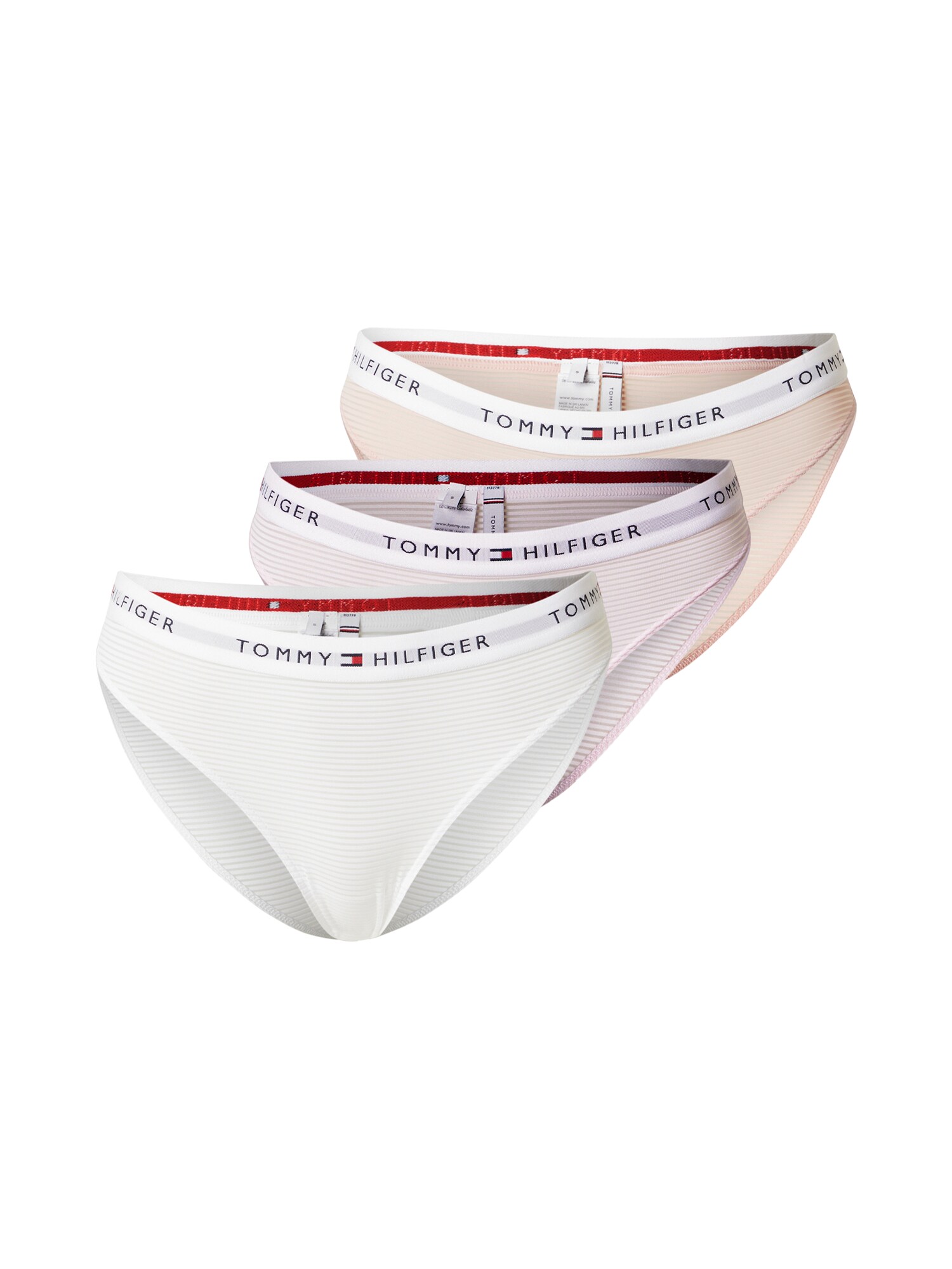 Tommy Hilfiger Underwear Bikini nadrágok  narancs / pasztell-rózsaszín / fehér akciós termékkép 1
