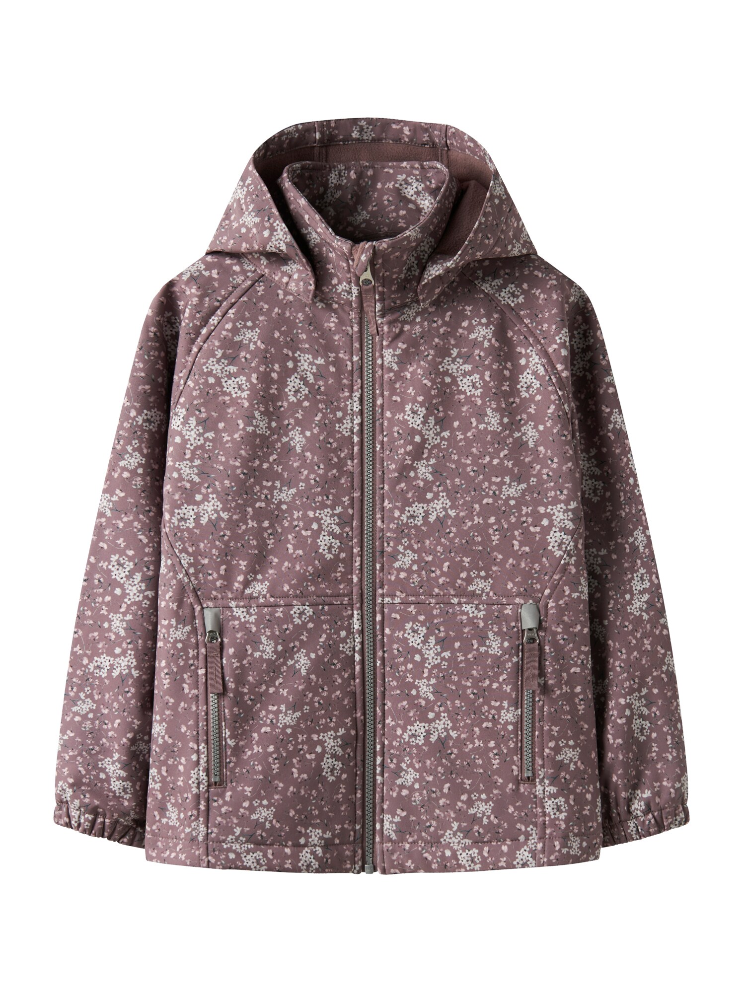 NAME IT Geacă funcțională NKFALFA08  mauve / roz pastel / negru / alb murdar