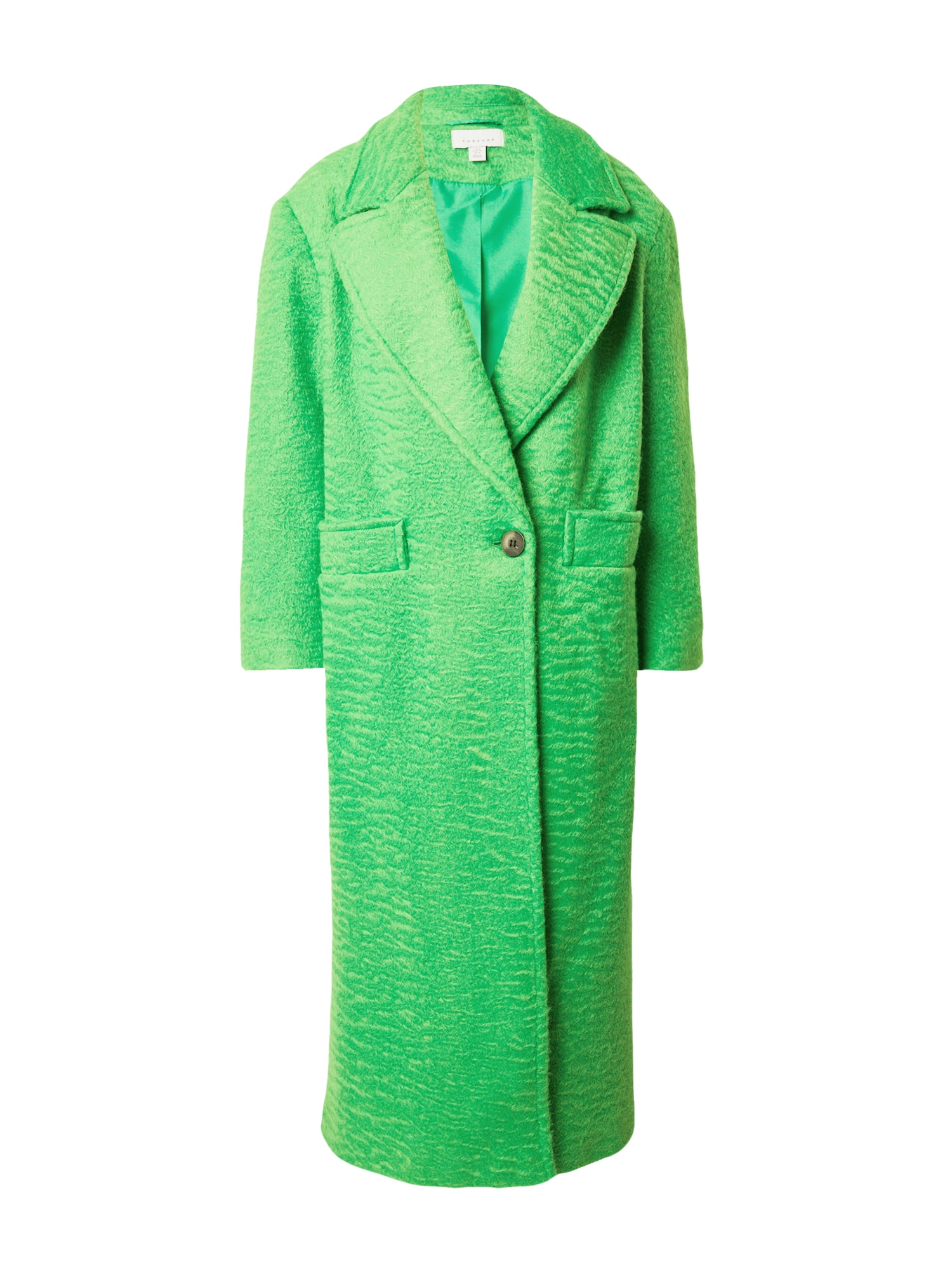 TOPSHOP Demisezoninis paltas žolės žalia