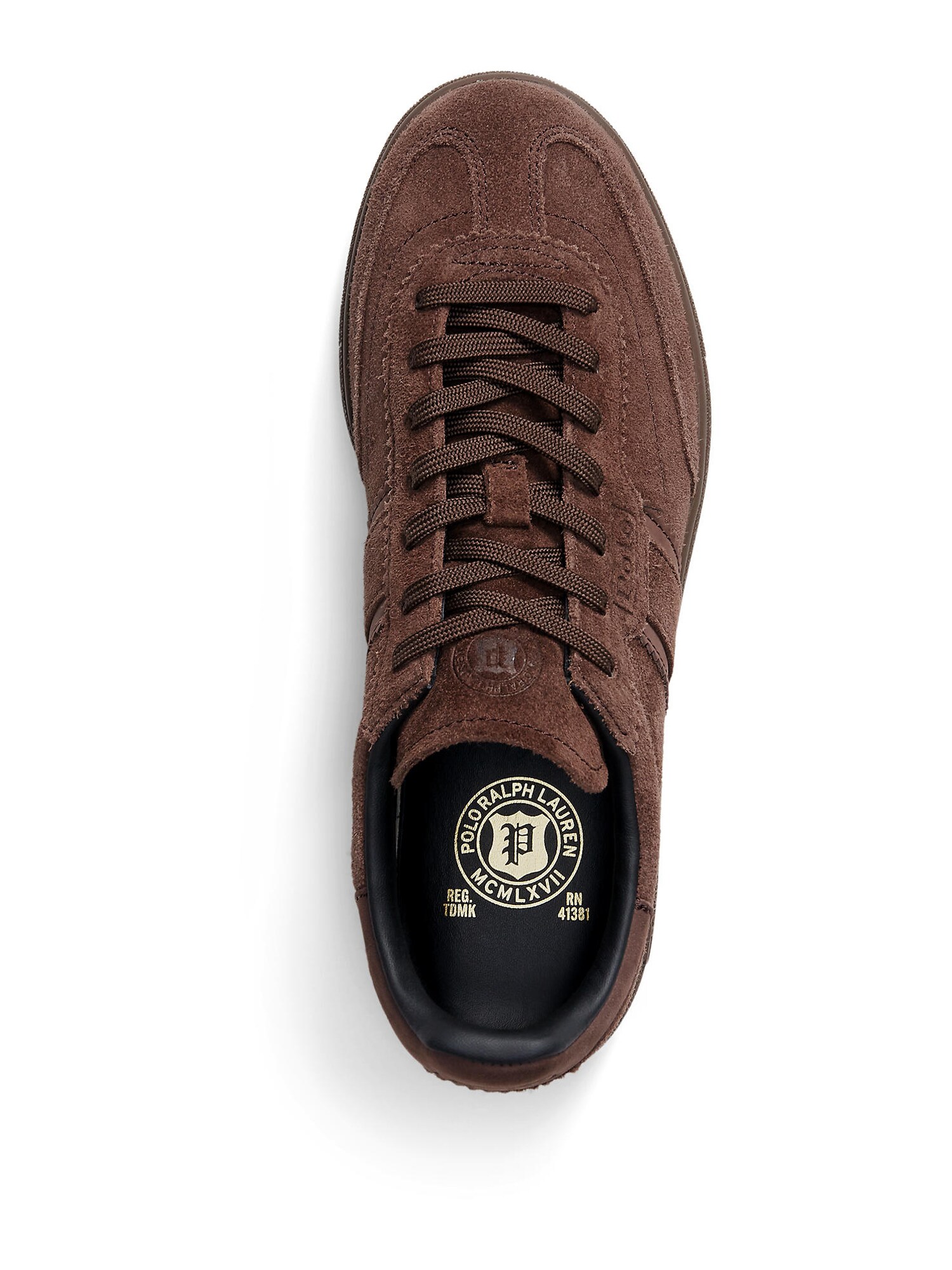 Polo Ralph Lauren Zapatillas deportivas bajas 'BEDFORD' marrón oscuro – imagen 3