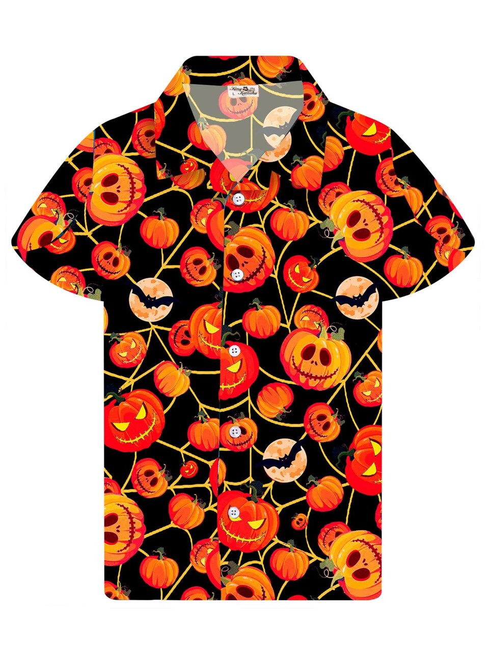 T-shirt 'Halloween Pumpkin Web'