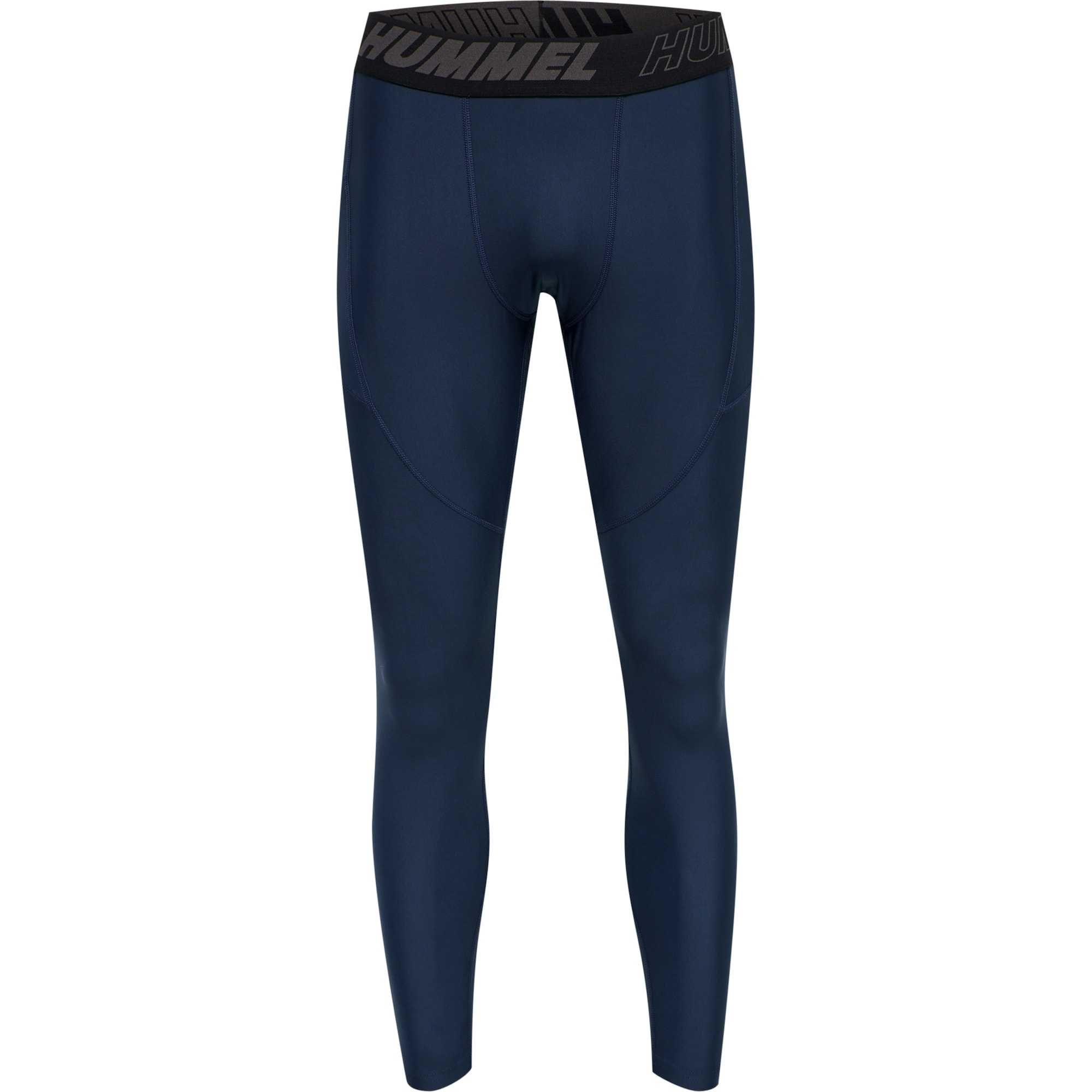 Hummel Sporta bikses 'Topaz' tumši zils / pelēks / melns / balts
