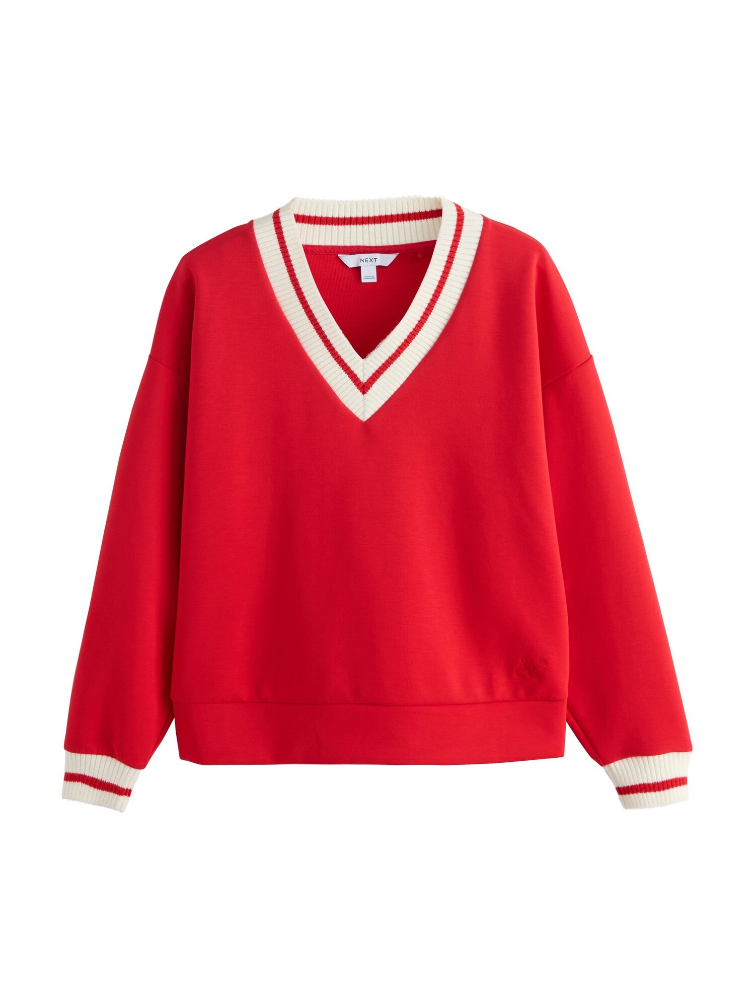 Next Sweatshirt Rood / Wit