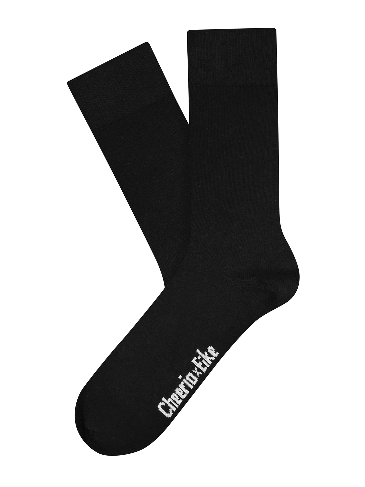 CHEERIO* Ponožky  čierna / biela