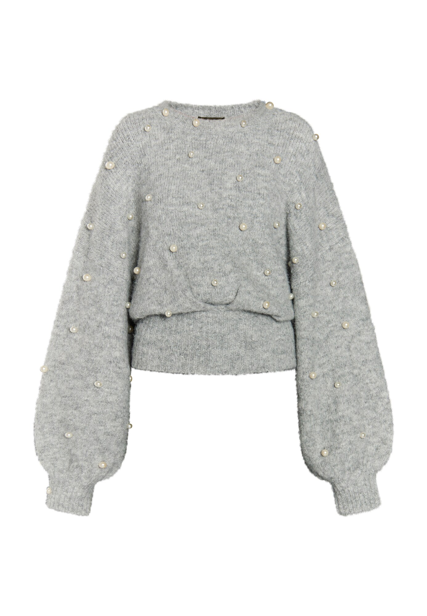 faina Pulover Dulcey  gri deschis / alb perlat