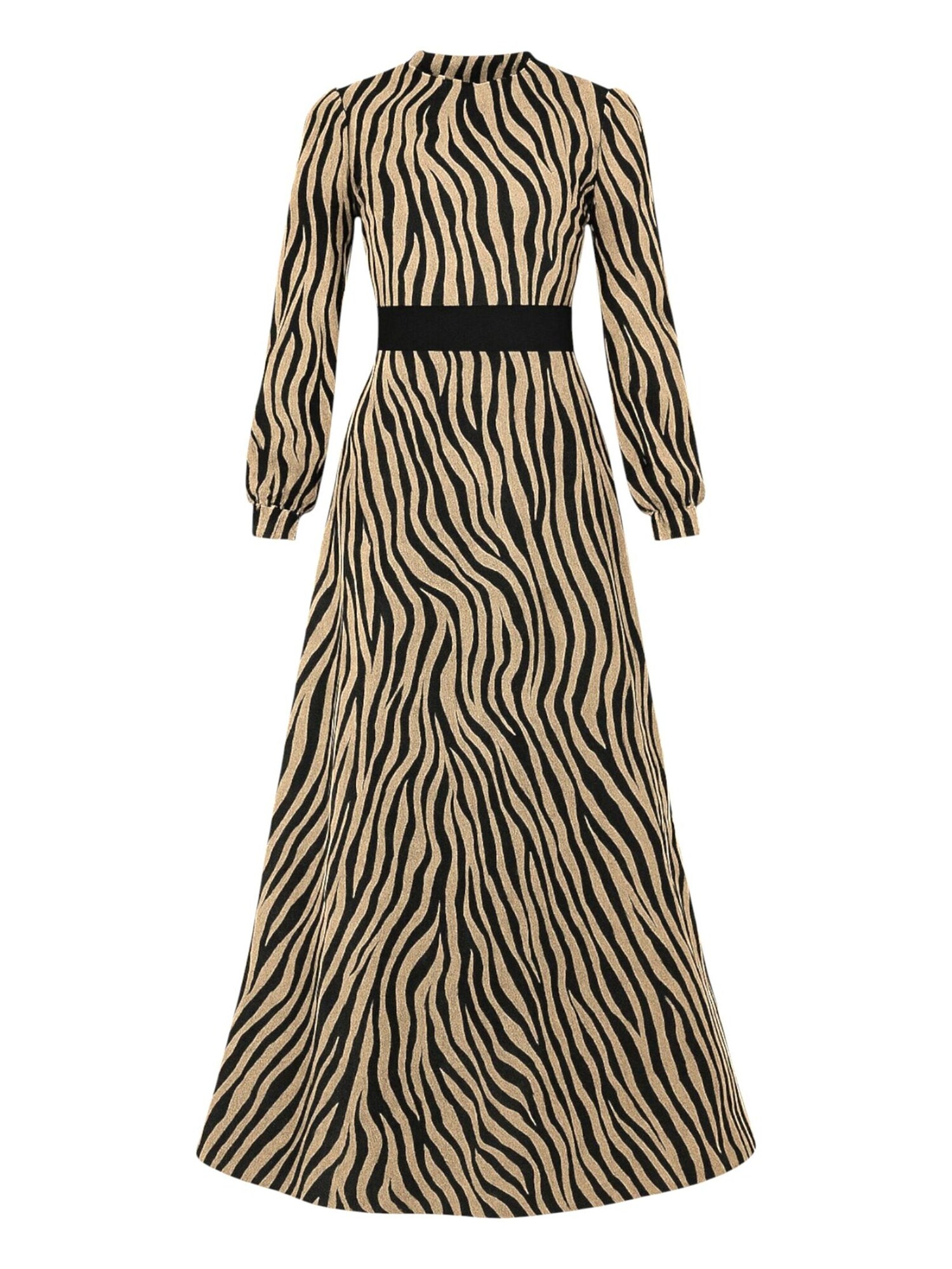 fashionshowcase Vestido 'Safari Chic'  negro