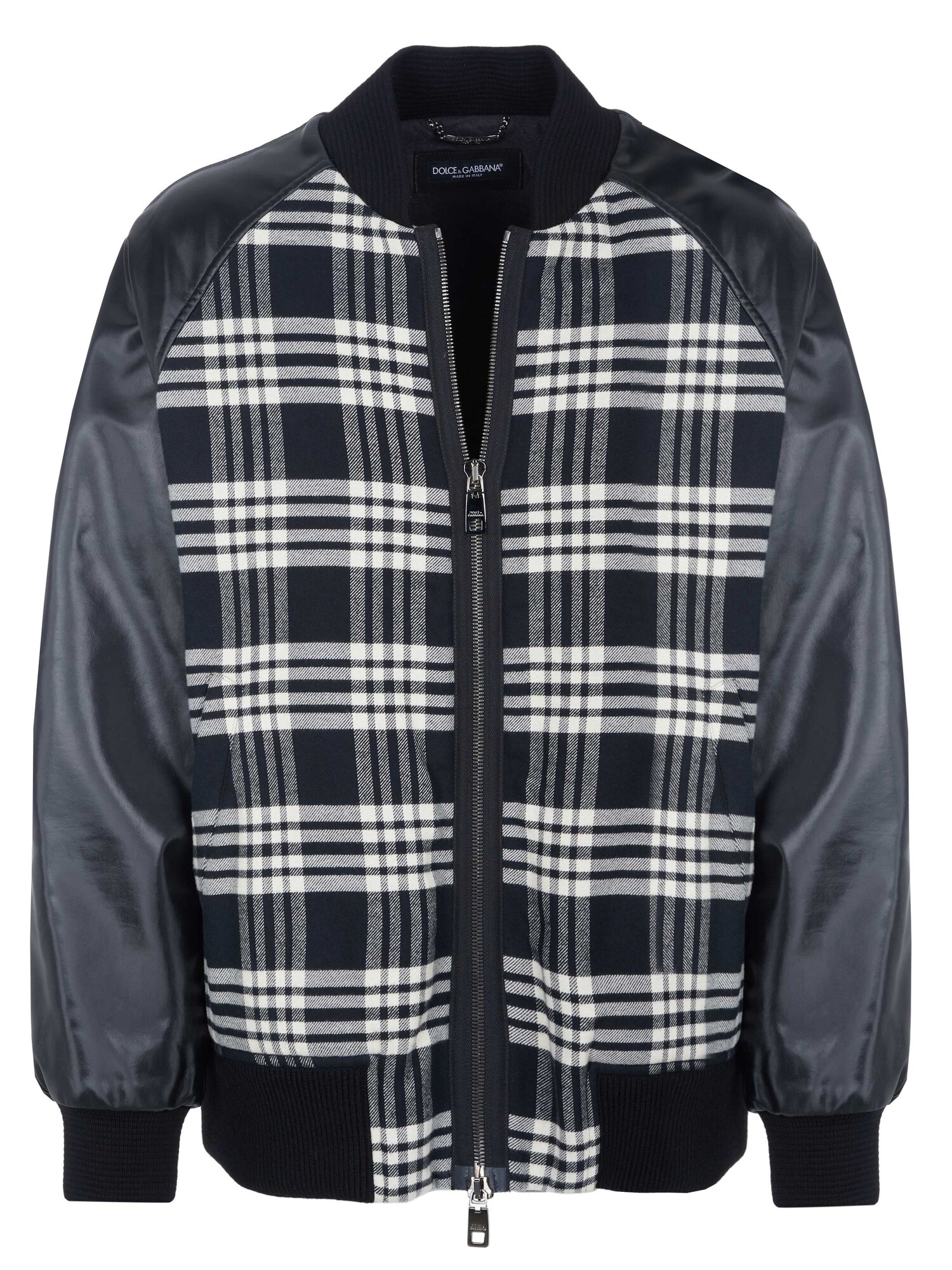 DOLCE & GABBANA Chaqueta de entretiempo negro – imagen 1