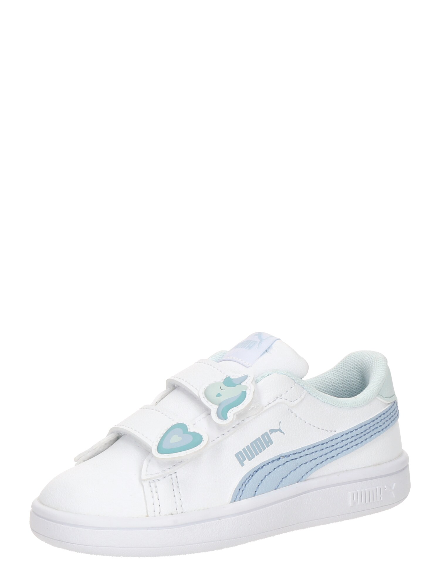 PUMA Sneaker Smash 3.0  albastru deschis / verde mentă / alb