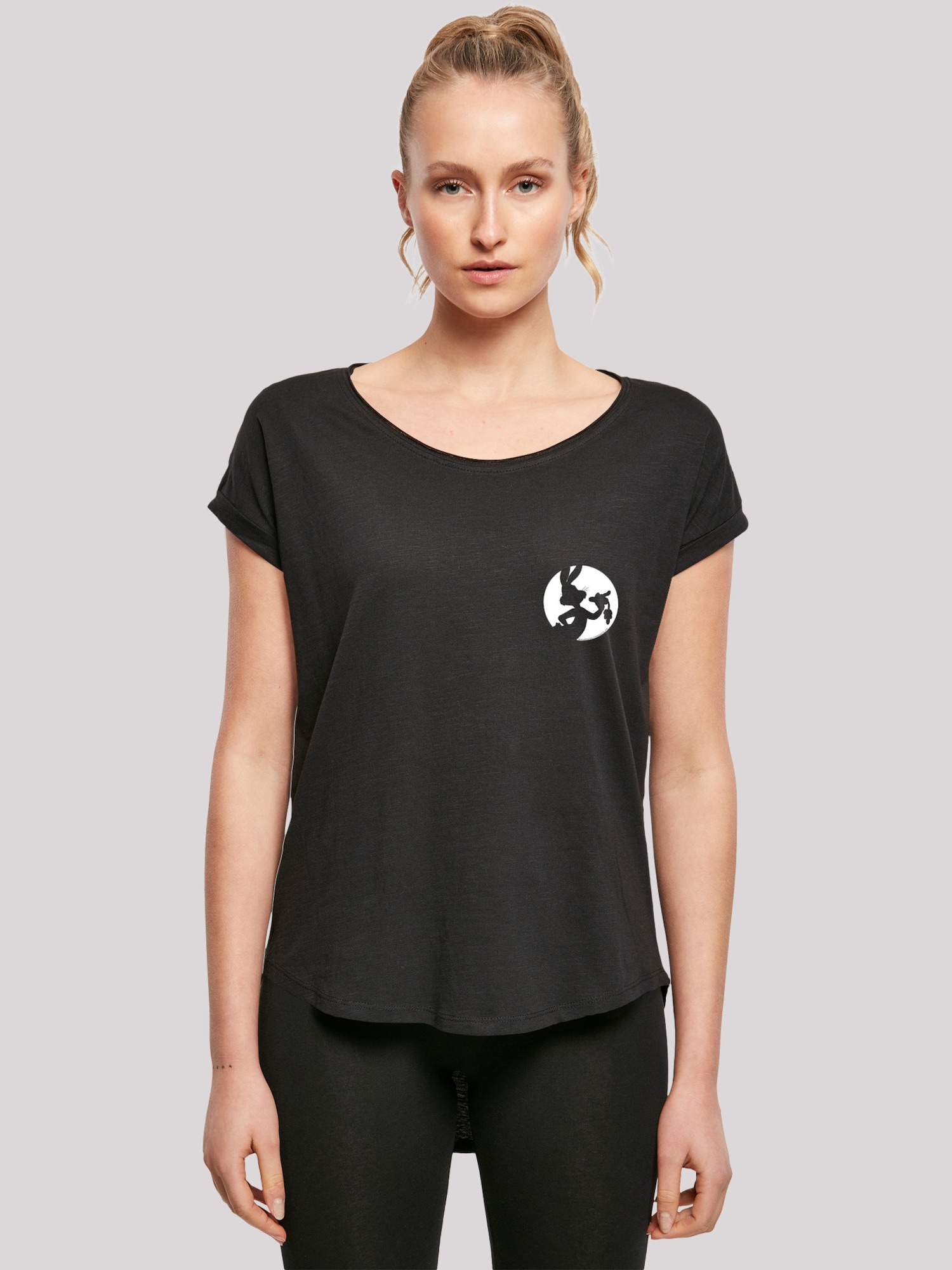 Thumbnail - F4NT4STIC Shirt Looney Tunes Bugs Bunny Silhouette