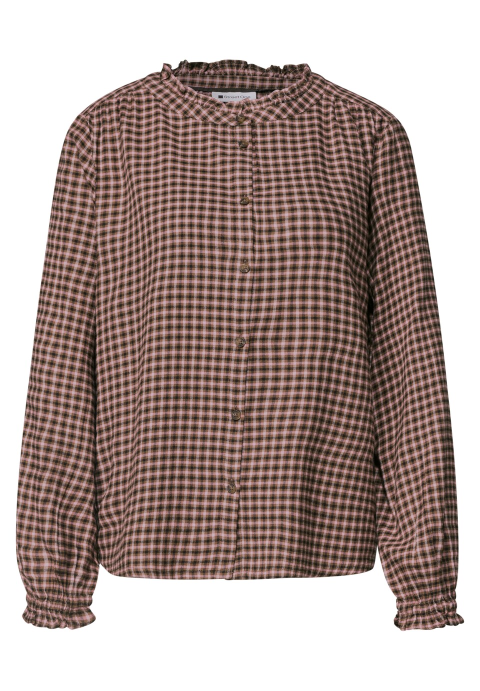 Blus choklad / ljusbrun / gammalrosa